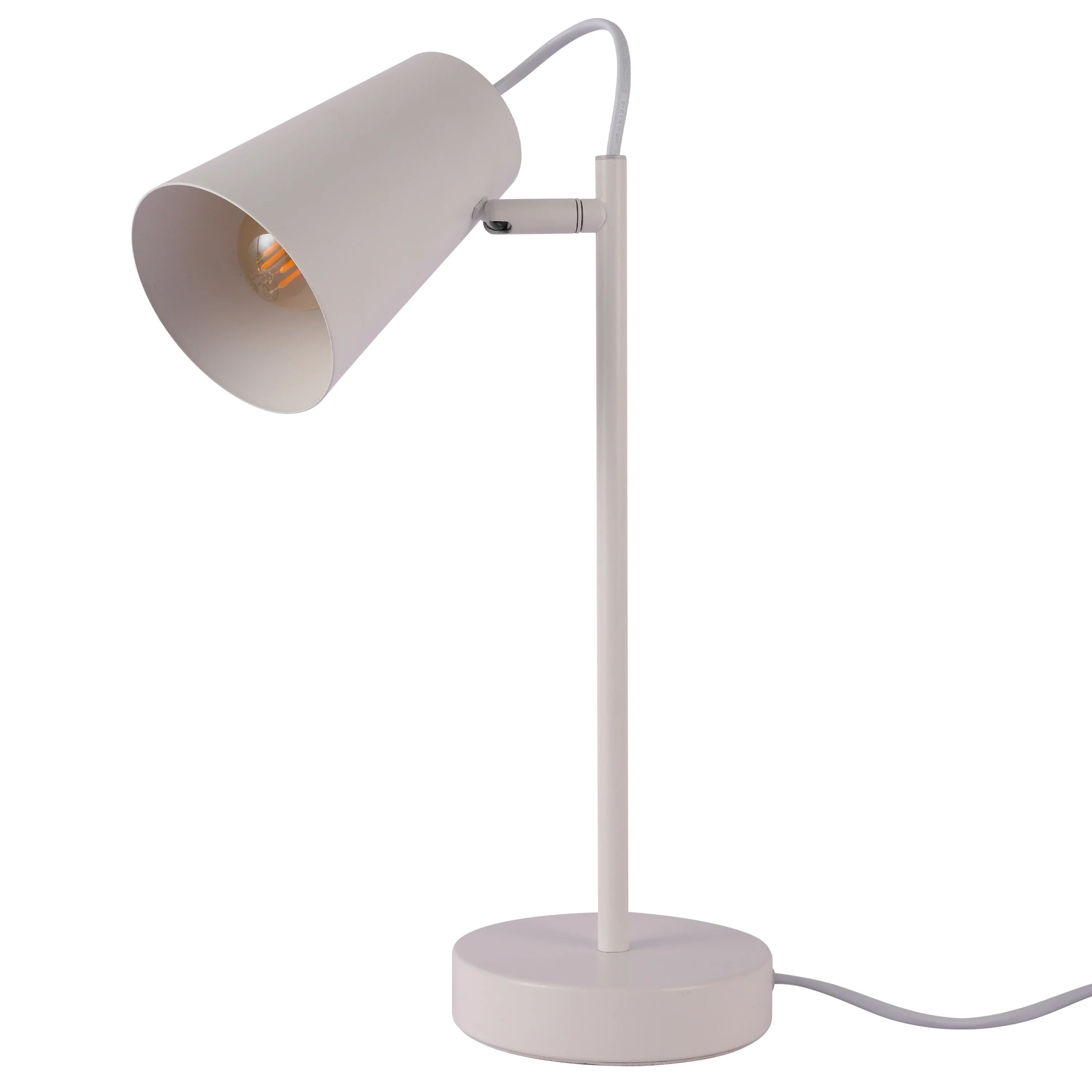 Sleek Cut Cone Desk Lamp in Vibrant Colours - Modern Elegance