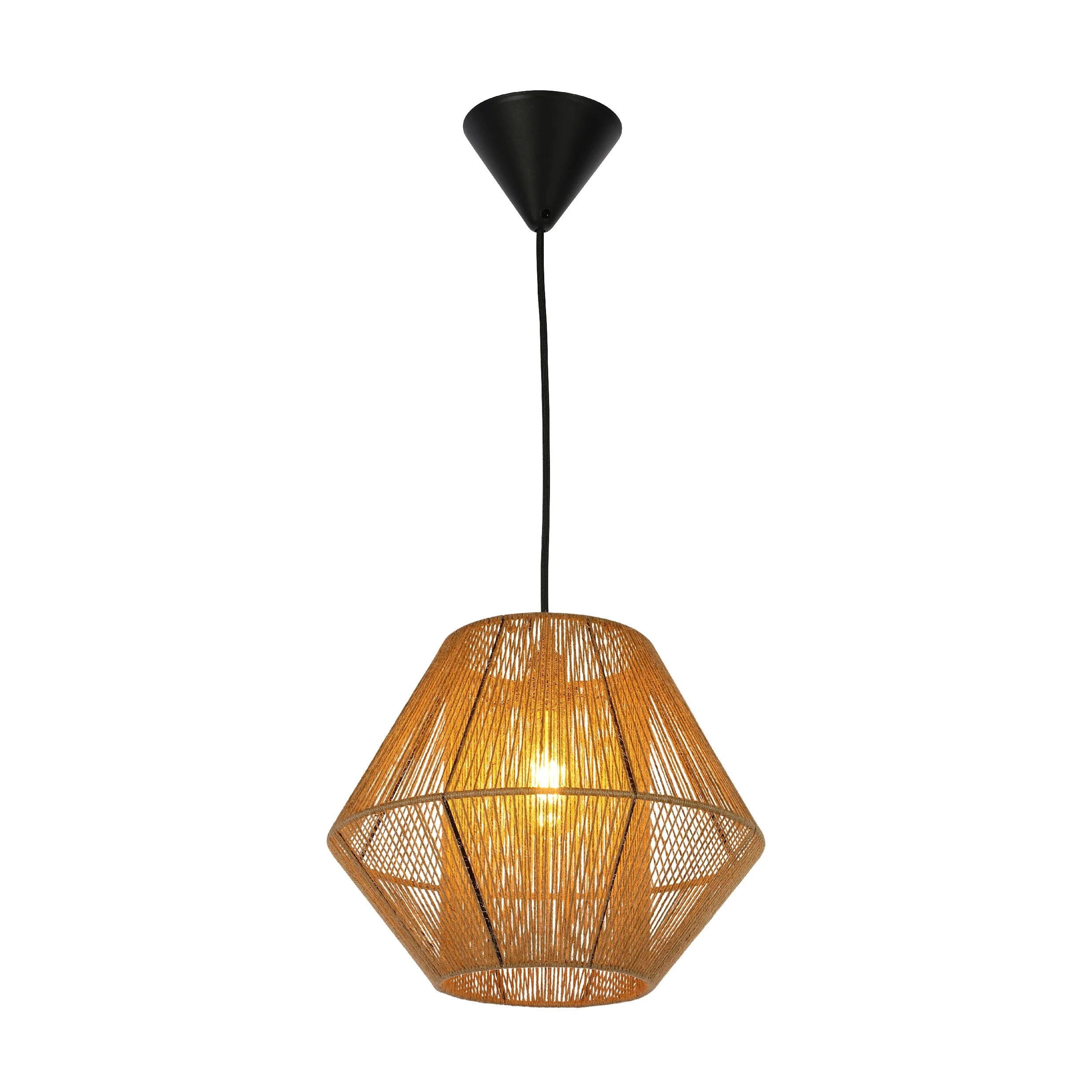 Natural Jute Light Shade Pendant Ceiling Light