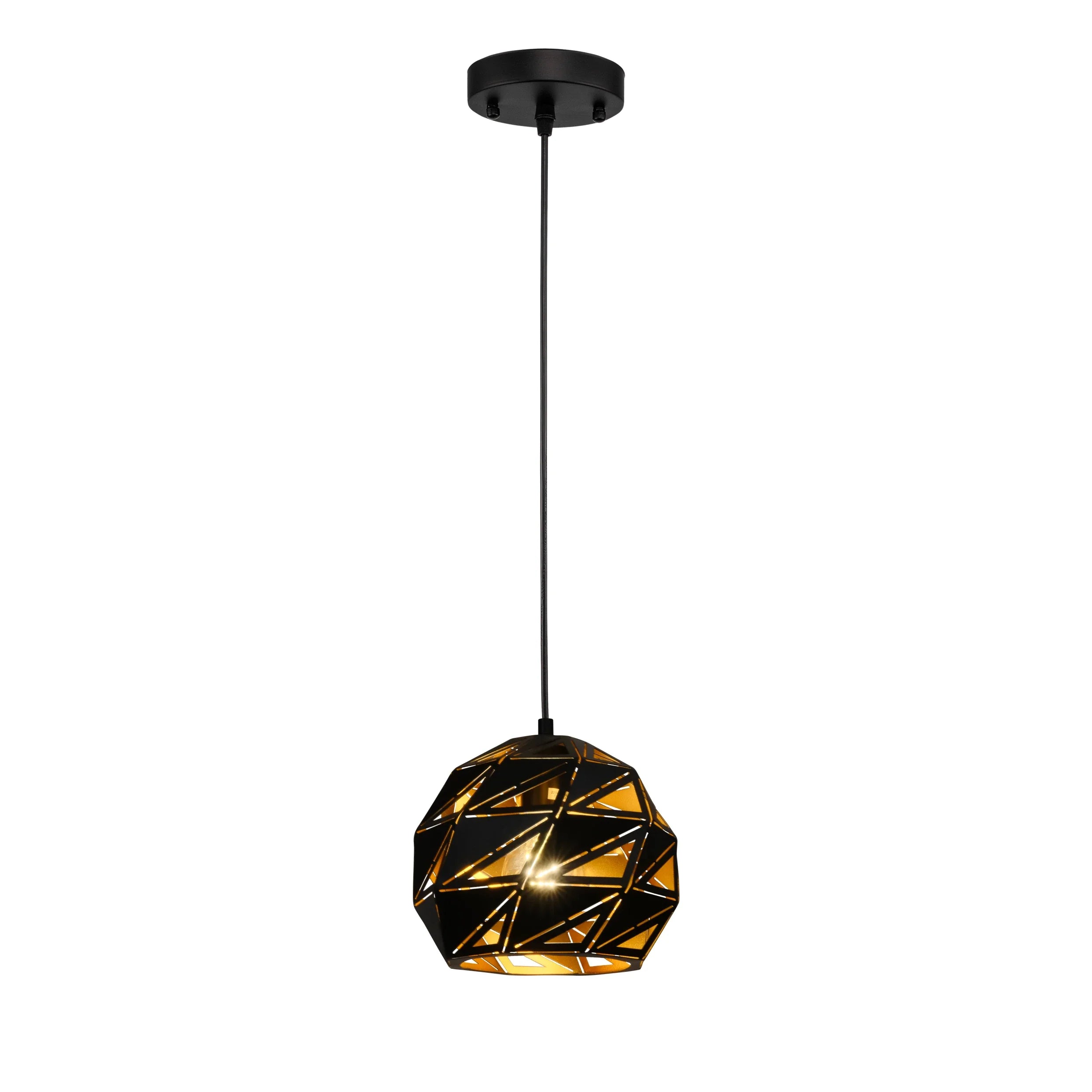 Malunga Metal Laser Cut Globe Pendant Ceiling Light E27