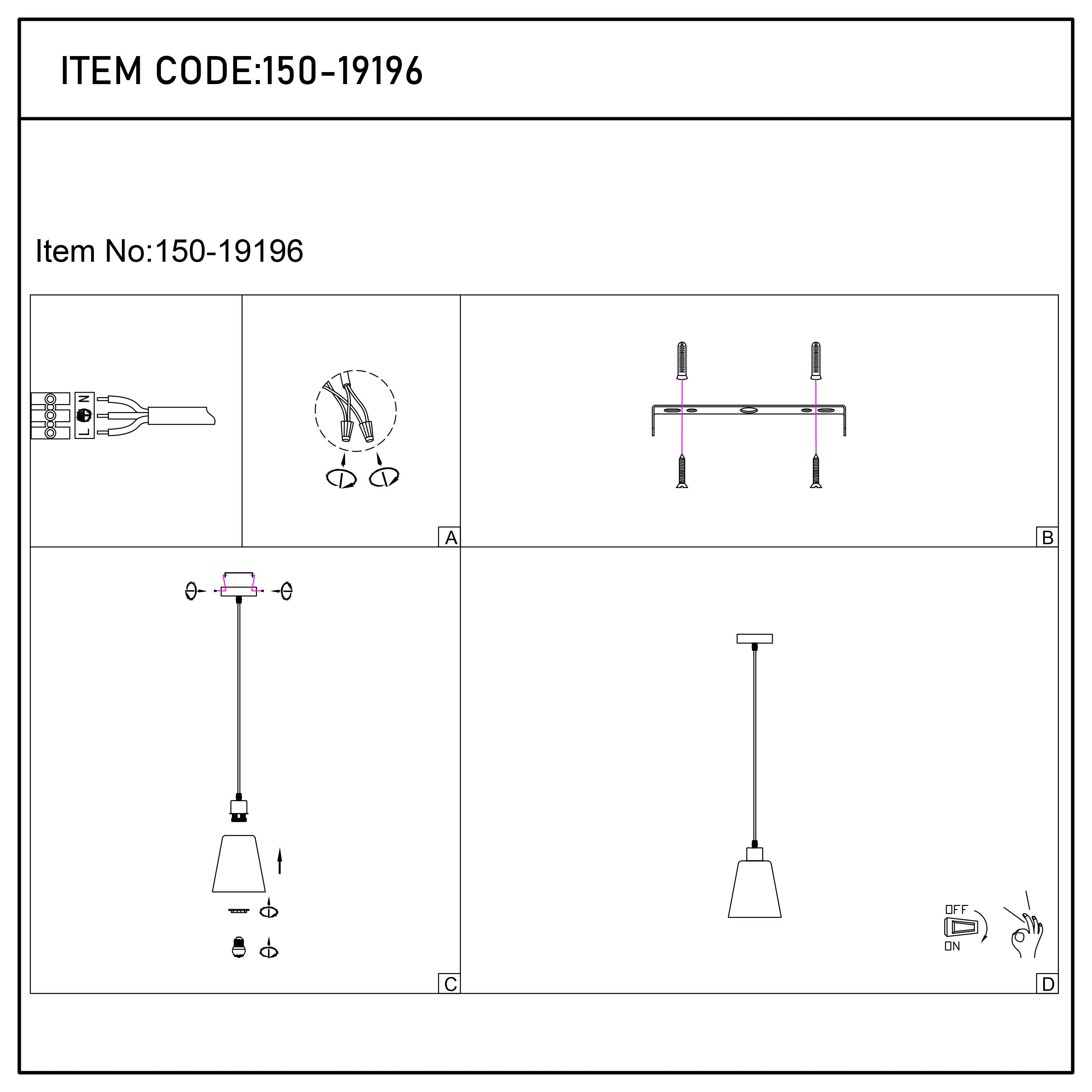Modern White Speckled & Antique Bronze Cone Pendant Light, E27 (1, 3 & 5-Light Options)