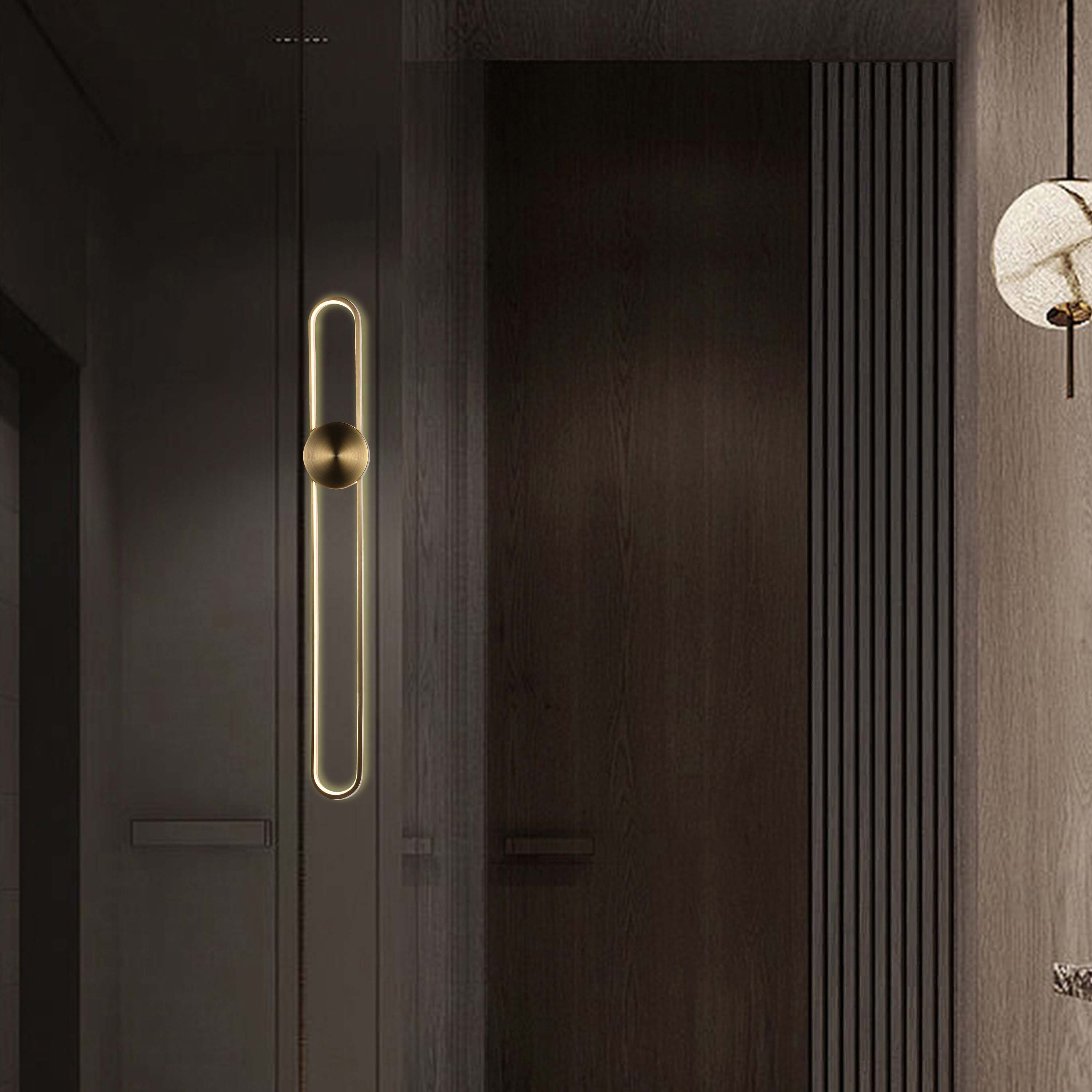 Modern Linear LED Wall Sconce, 3CCT Selectable Light (60cm / 90cm)
