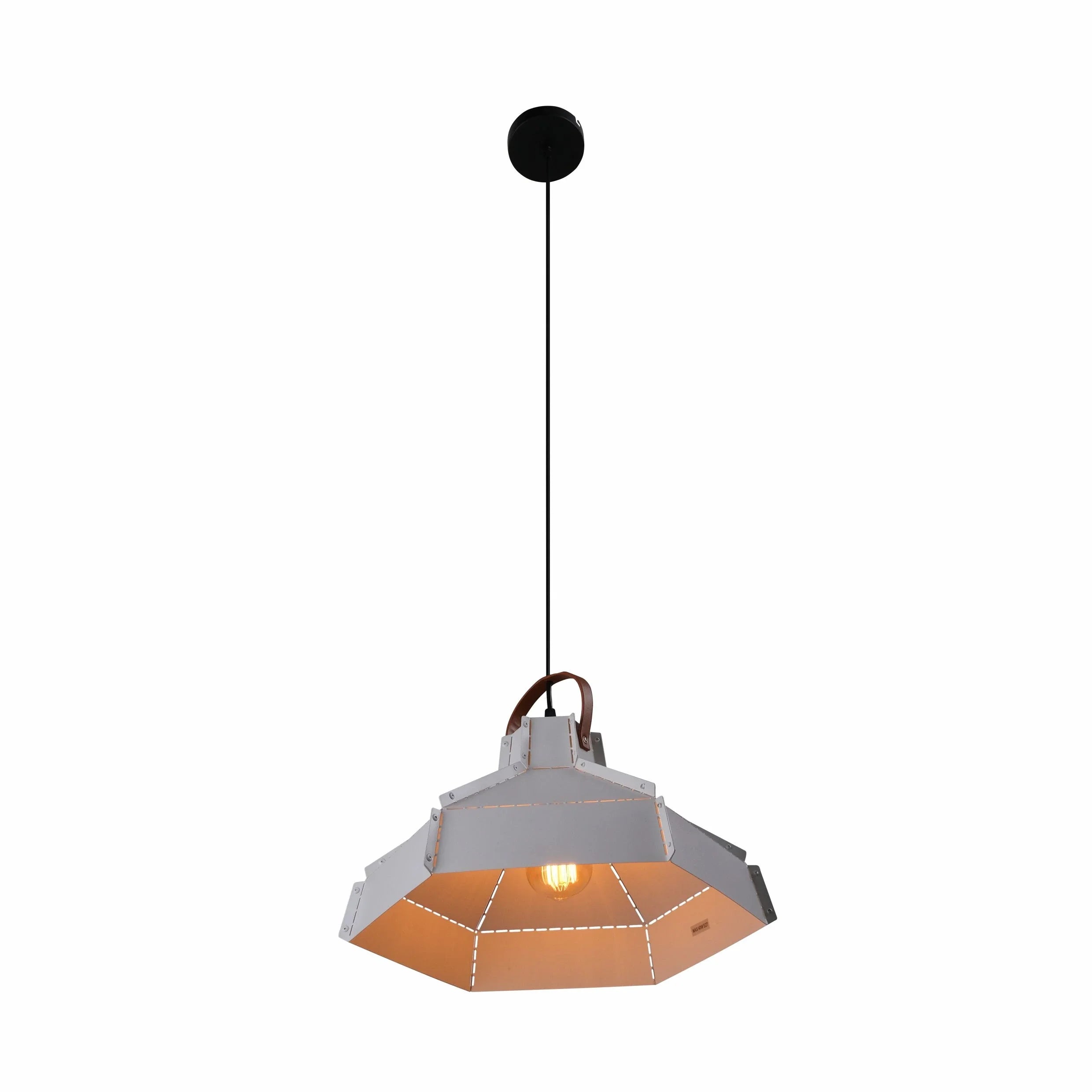 Esagono Midi Maxi Metal Pendant Ceiling Light E27