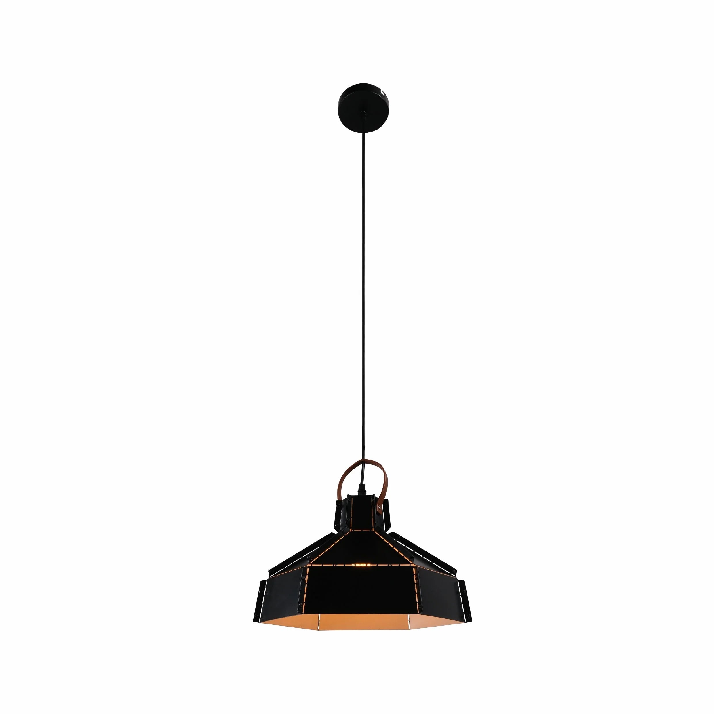 Esagono Midi Maxi Metal Pendant Ceiling Light E27