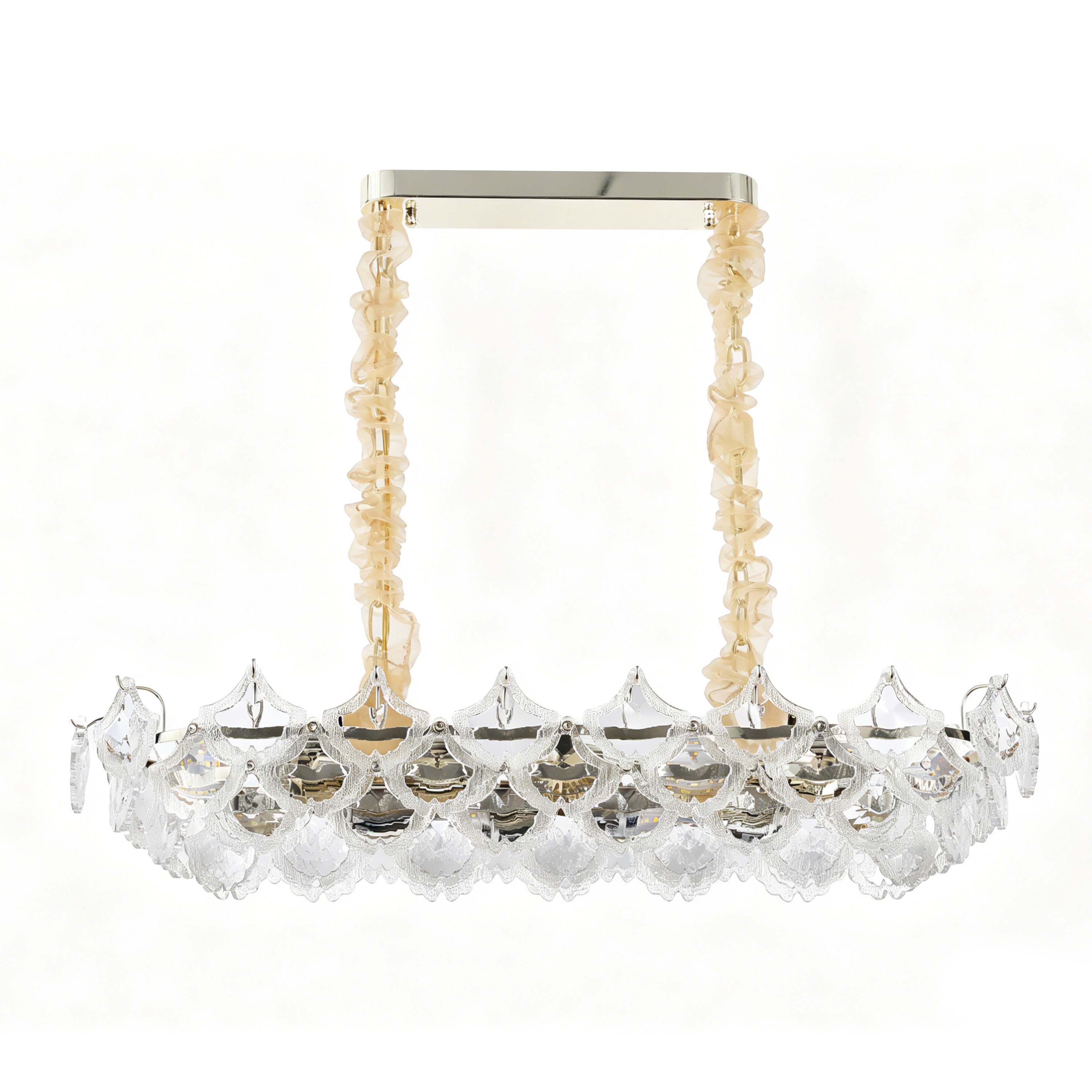 Luxury Gold Crystal Chandelier Collection M2123, 9 to 45 Light E14