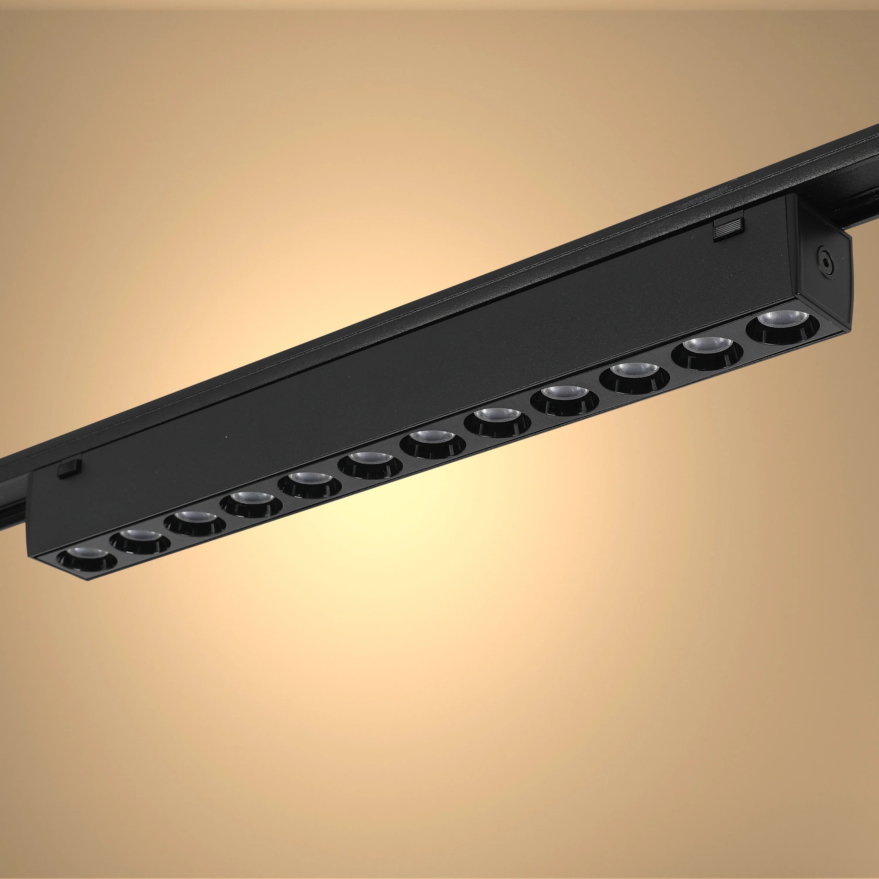 Fixed Magnetic Track Light with Laser Blade Design