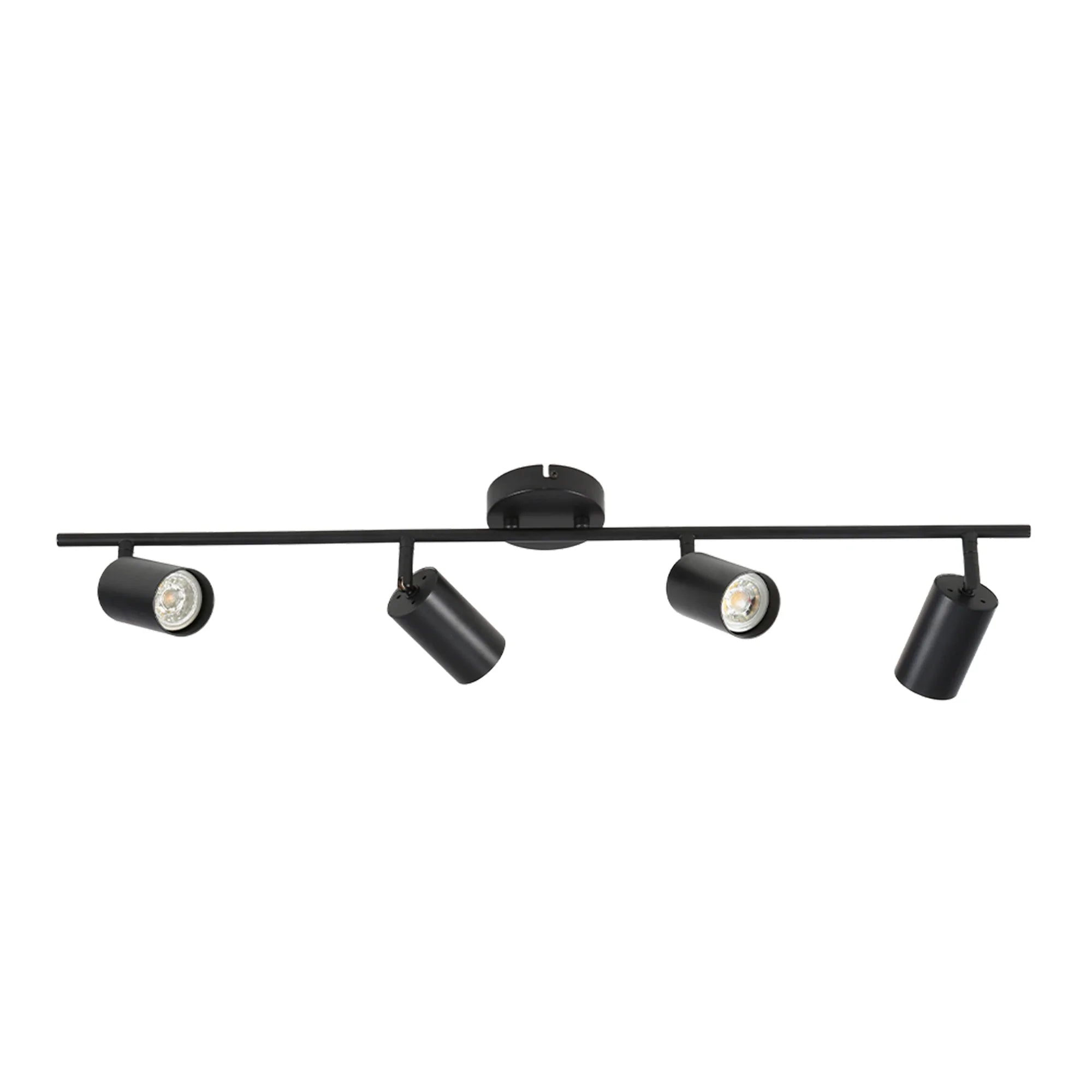 Rotatable Cylinder Rod GU10 Spotlight Back-Center Connected