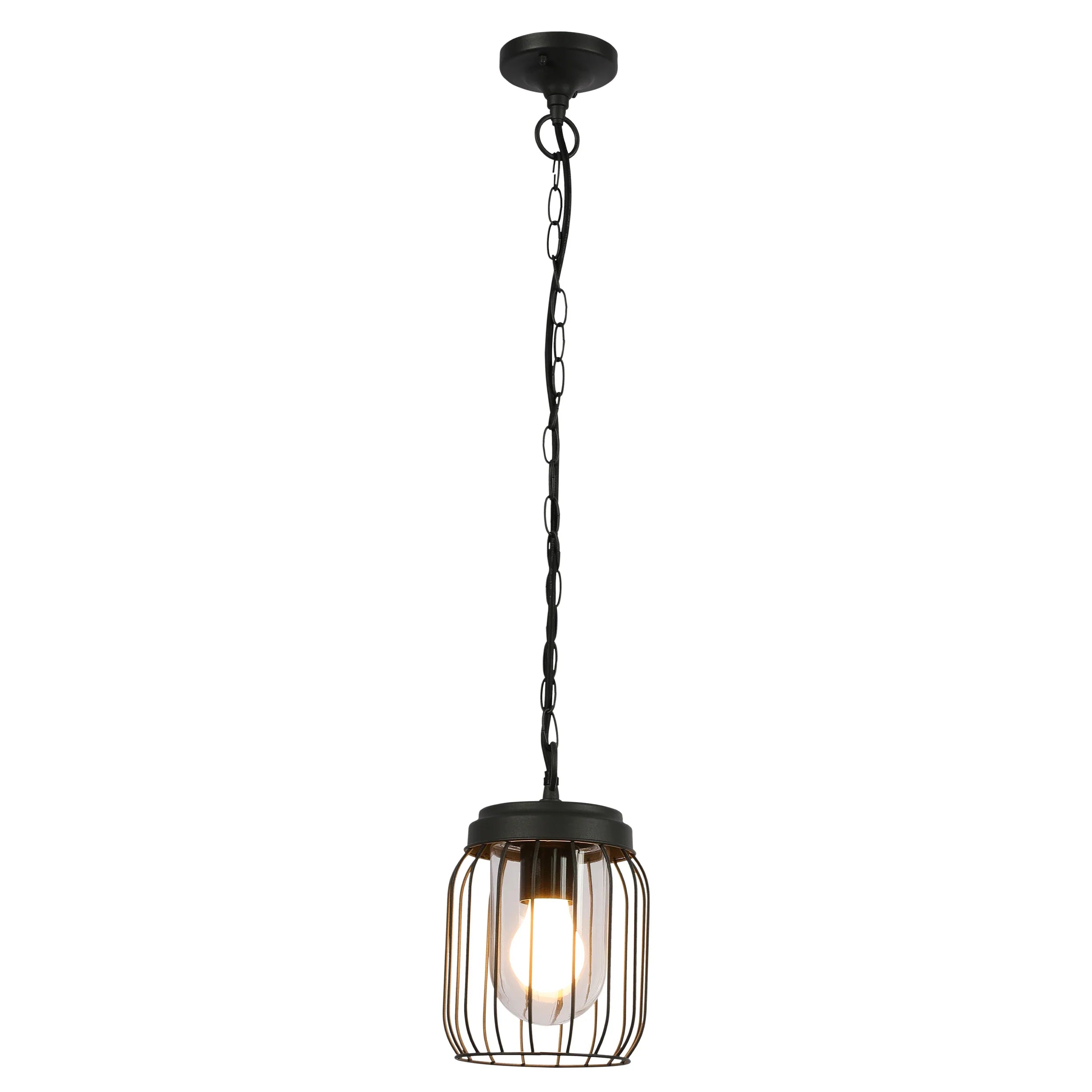 Tuela Outdoor Pendant Lamp E27 Dark Grey