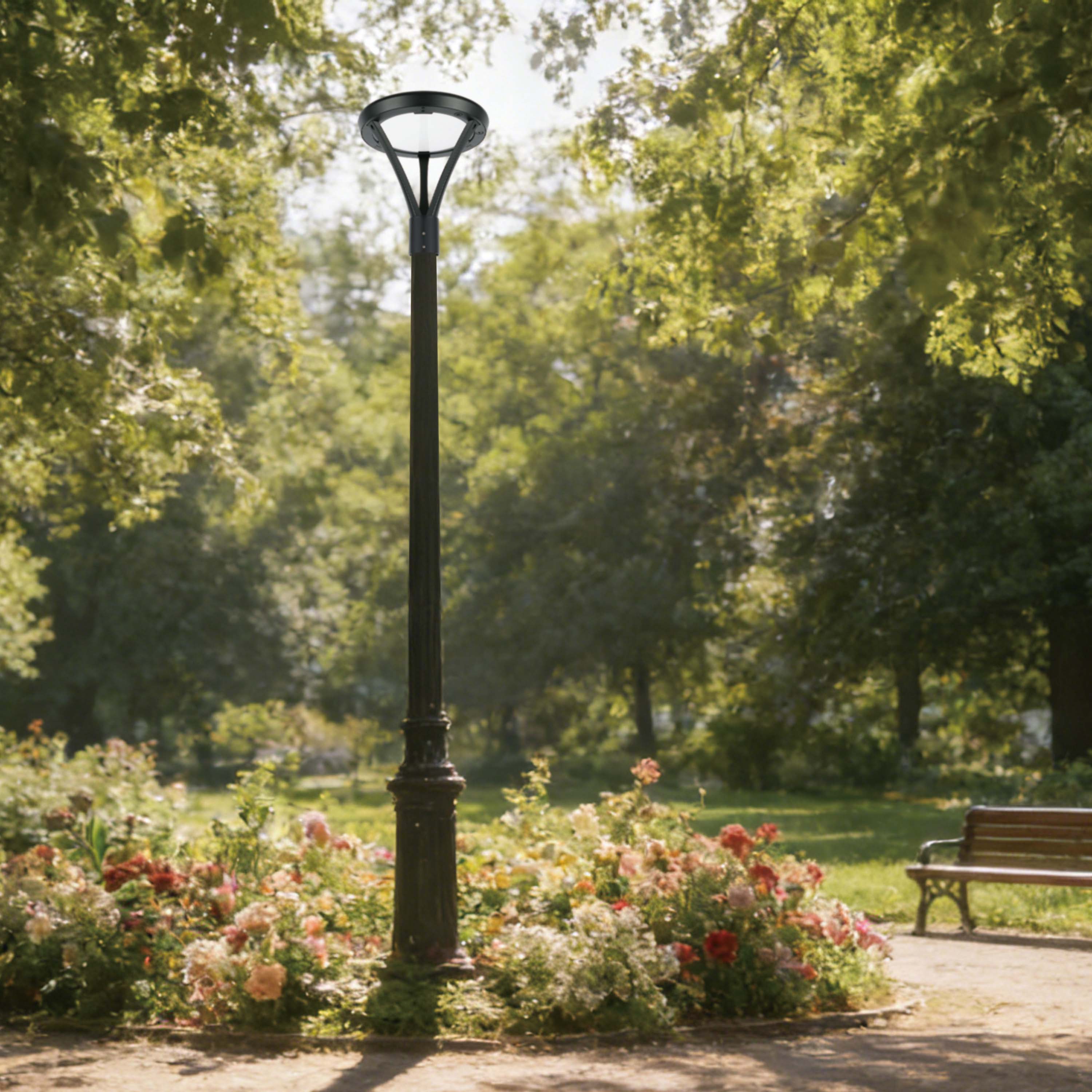 Commercial LED Outdoor Area Light, Selectable 60W-100W & 3CCT, IP65