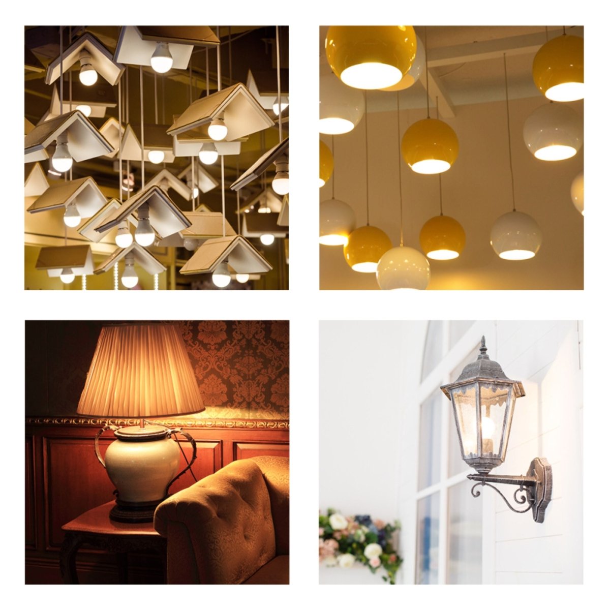 some usages of Ursa LED Golf Ball G45 B22 Bayonet Cap 5W 2700K Warm White 4000K Cool White 6500K Cool Daylight Pack of 6