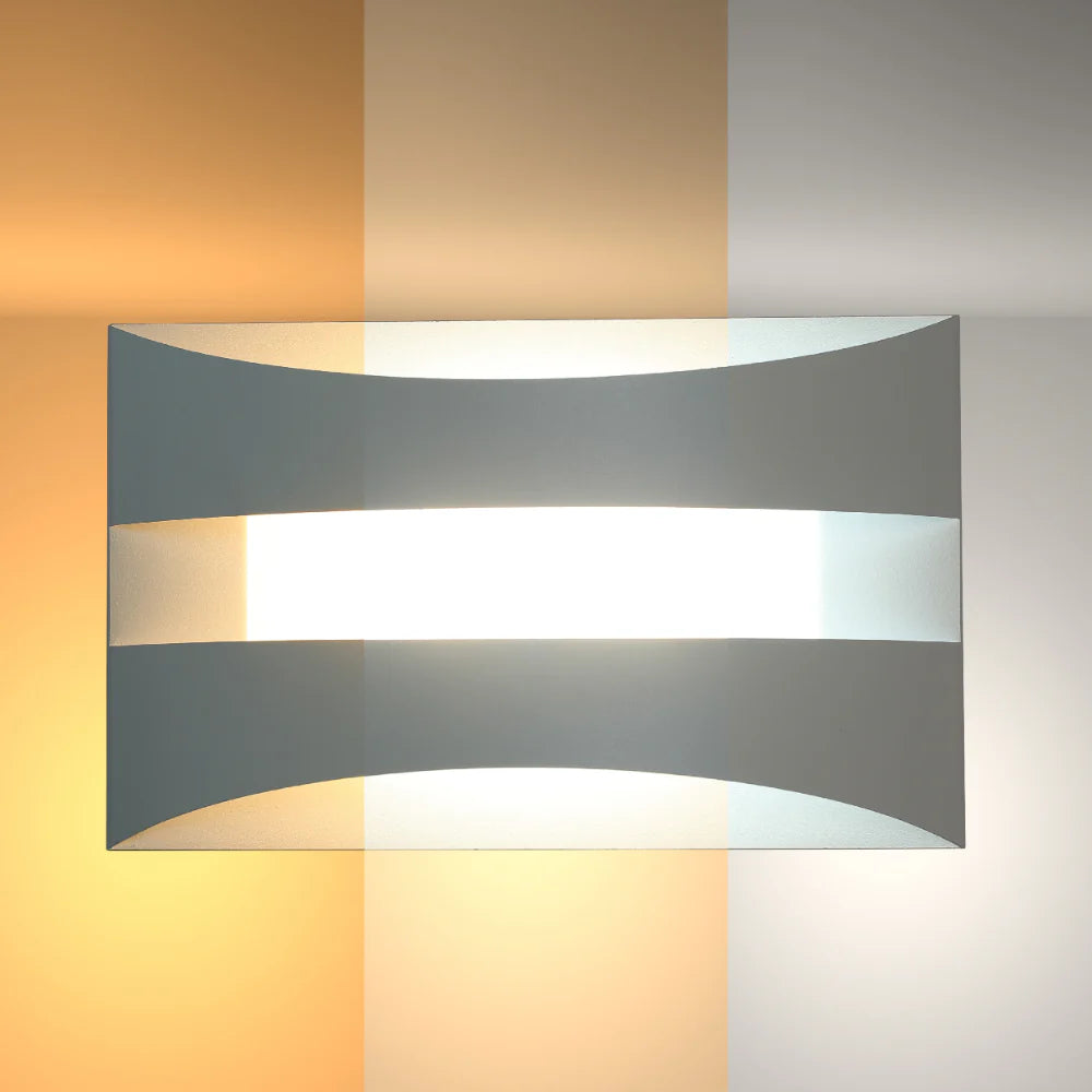 Contemporary Dual-Arc LED Wall Sconce 2
