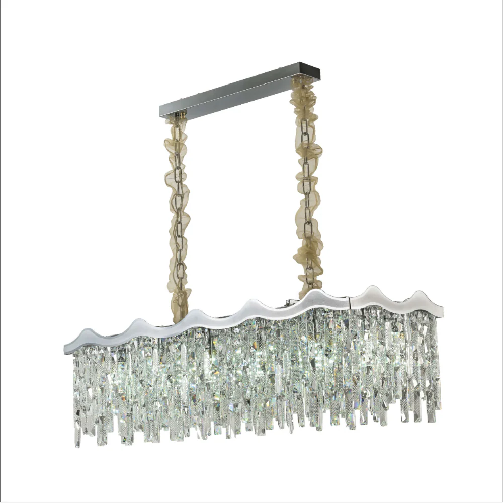 Main image of Crown Crystal Chandelier Ceiling Light | TEKLED 159-18100