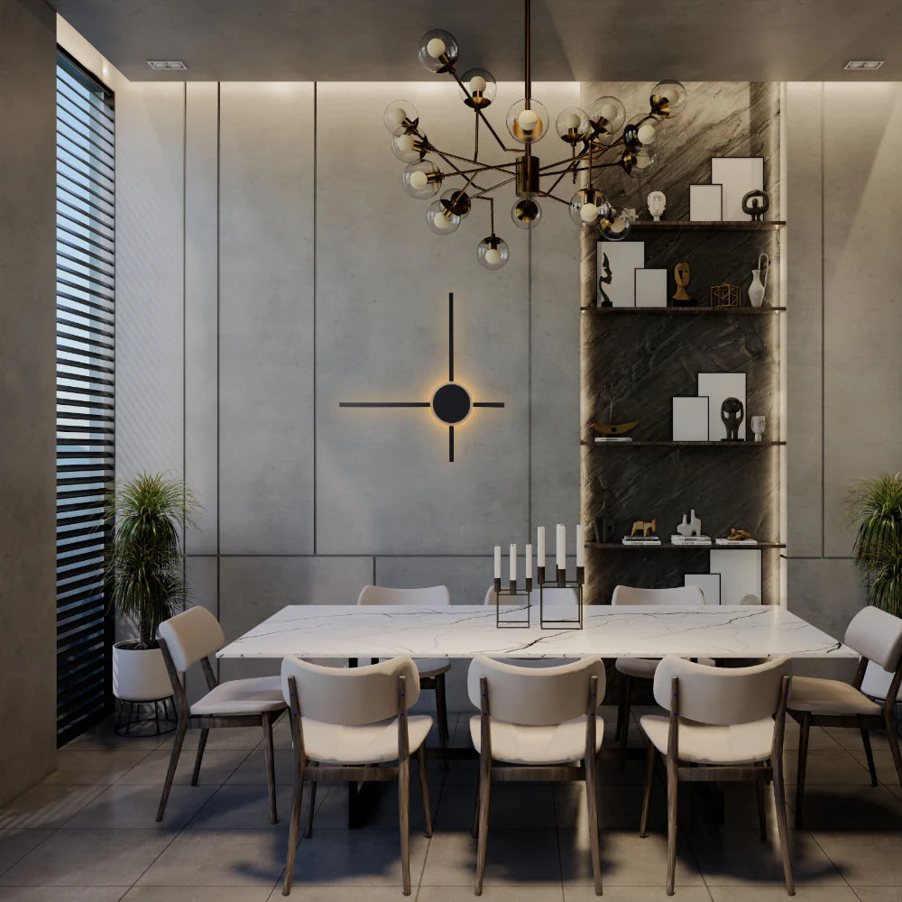 Dual-Function Radiant LED Light Wall or Ceiling Light 7