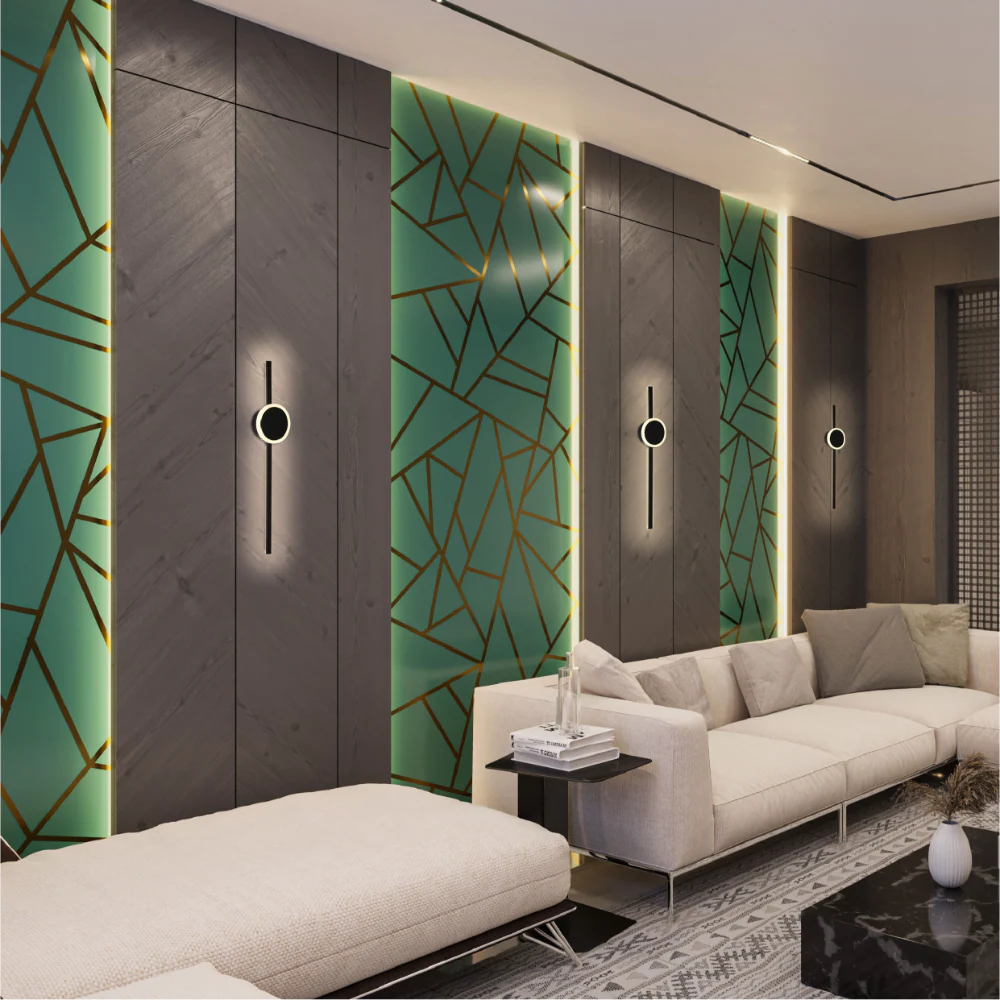 Dual-Function Radiant LED Light Wall or Ceiling Light 9