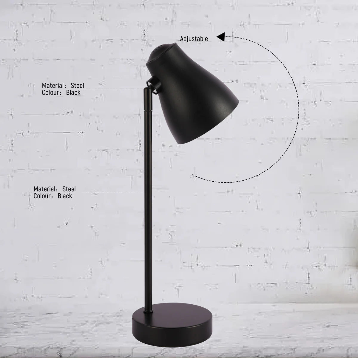 Close shots of Elegant Rotatable Desk Lamp in Assorted Colors 130-03650