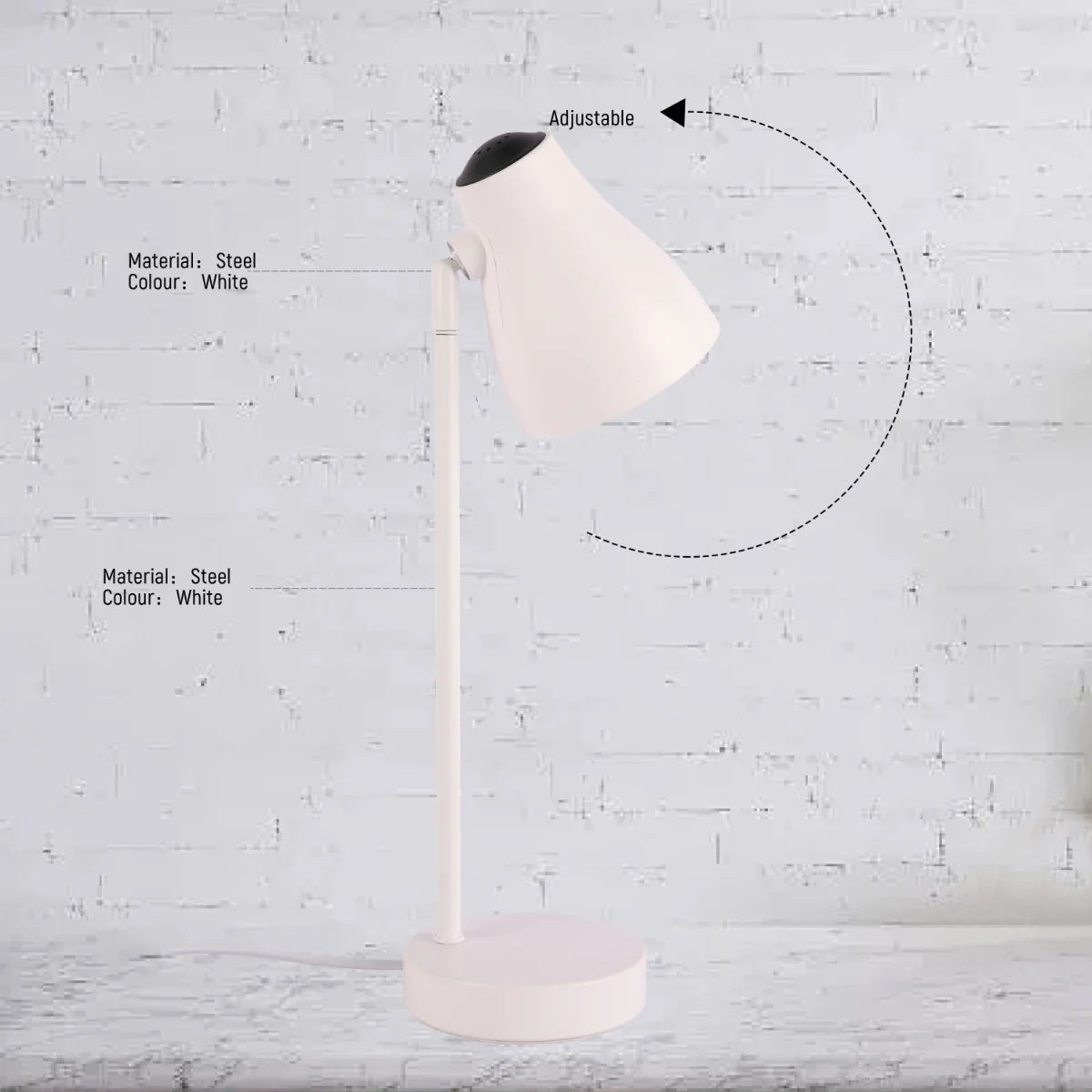 Close shots of Elegant Rotatable Desk Lamp in Assorted Colors 130-03652