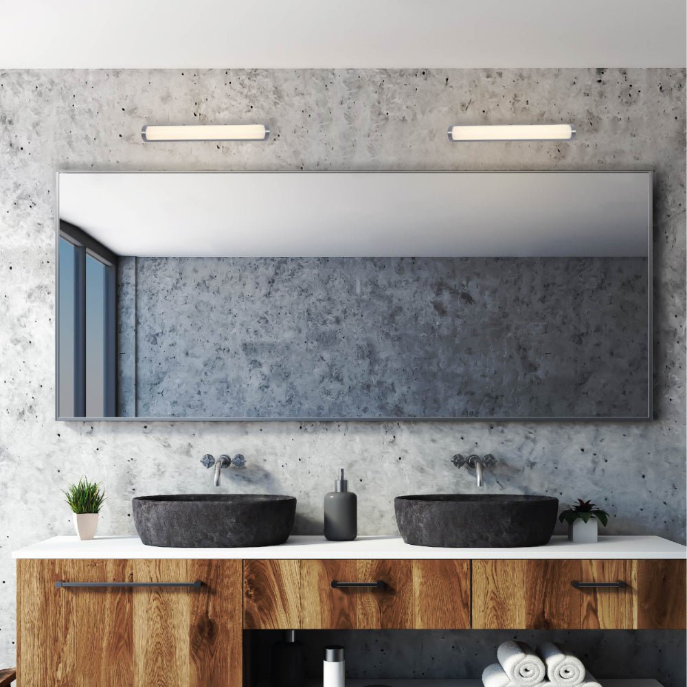 More interior usage of Mirror Vanity Bathroom LED Light 4000K 6000K Cool white Cool Daylight 470mm 12W 760mm 18W Chrome | TEKLED 117-032680