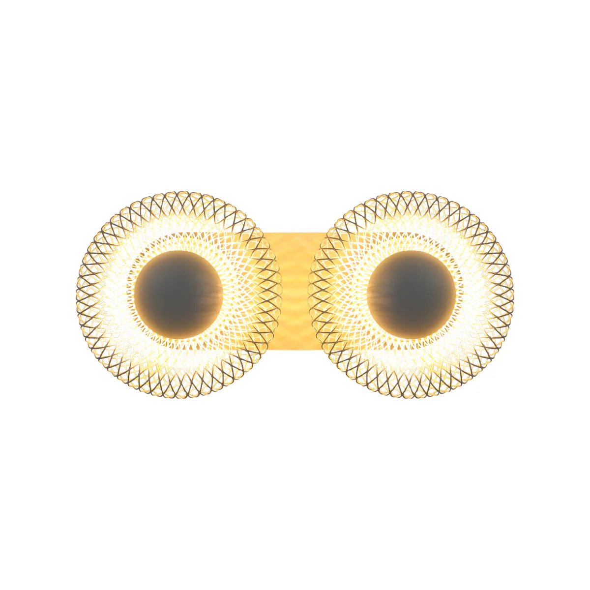 Main image of Industrial Chic Halo Wall Sconce Light 151-19978