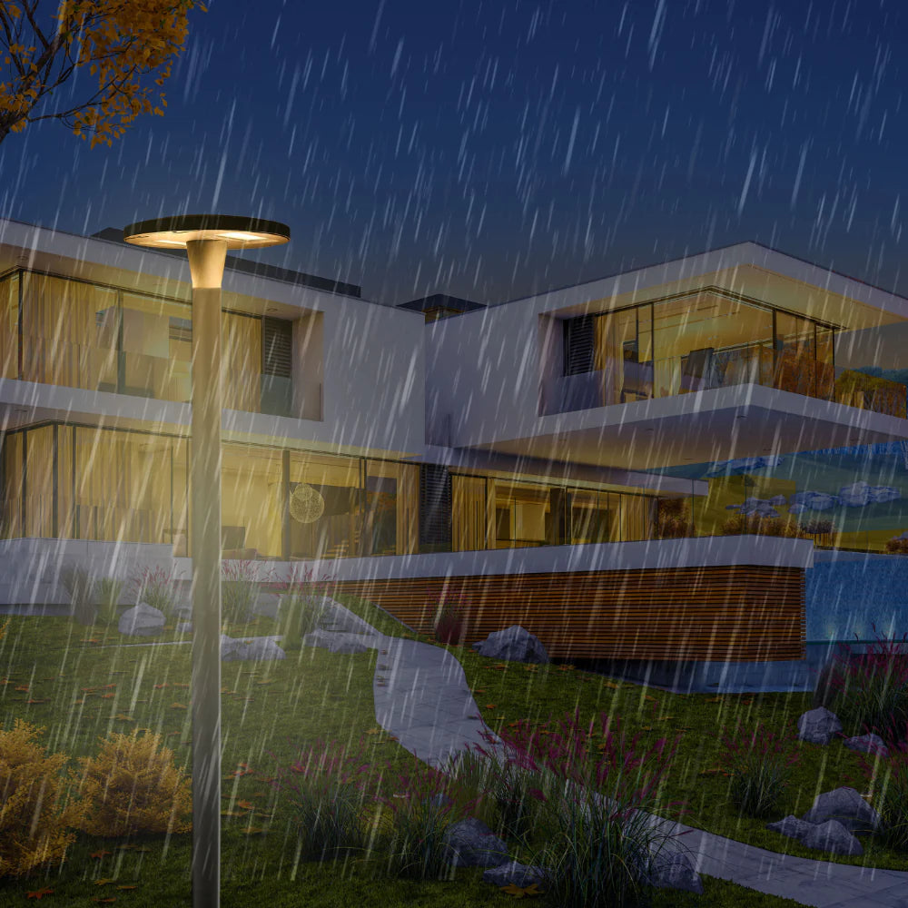 LED Pathway Garden Lamp Post Top Light 60W 3CCT 6