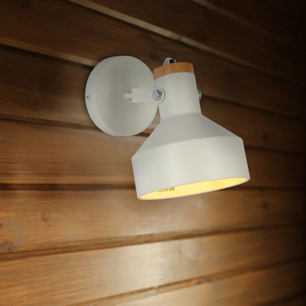 Nordic Wood Accent Wall Light 7