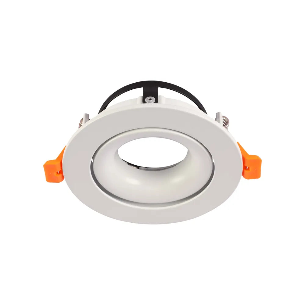 GU10 Downlight Fixture TEKLED Orbit Tilt GU10 Recessed Downlight-White-143-03999