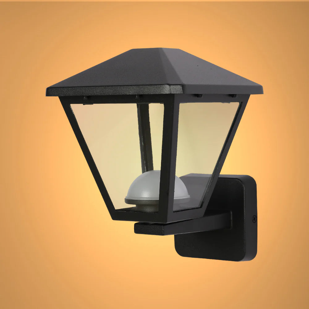 Paravento LED Outdoor Lantern Wall Light 6W Black 3000K 1