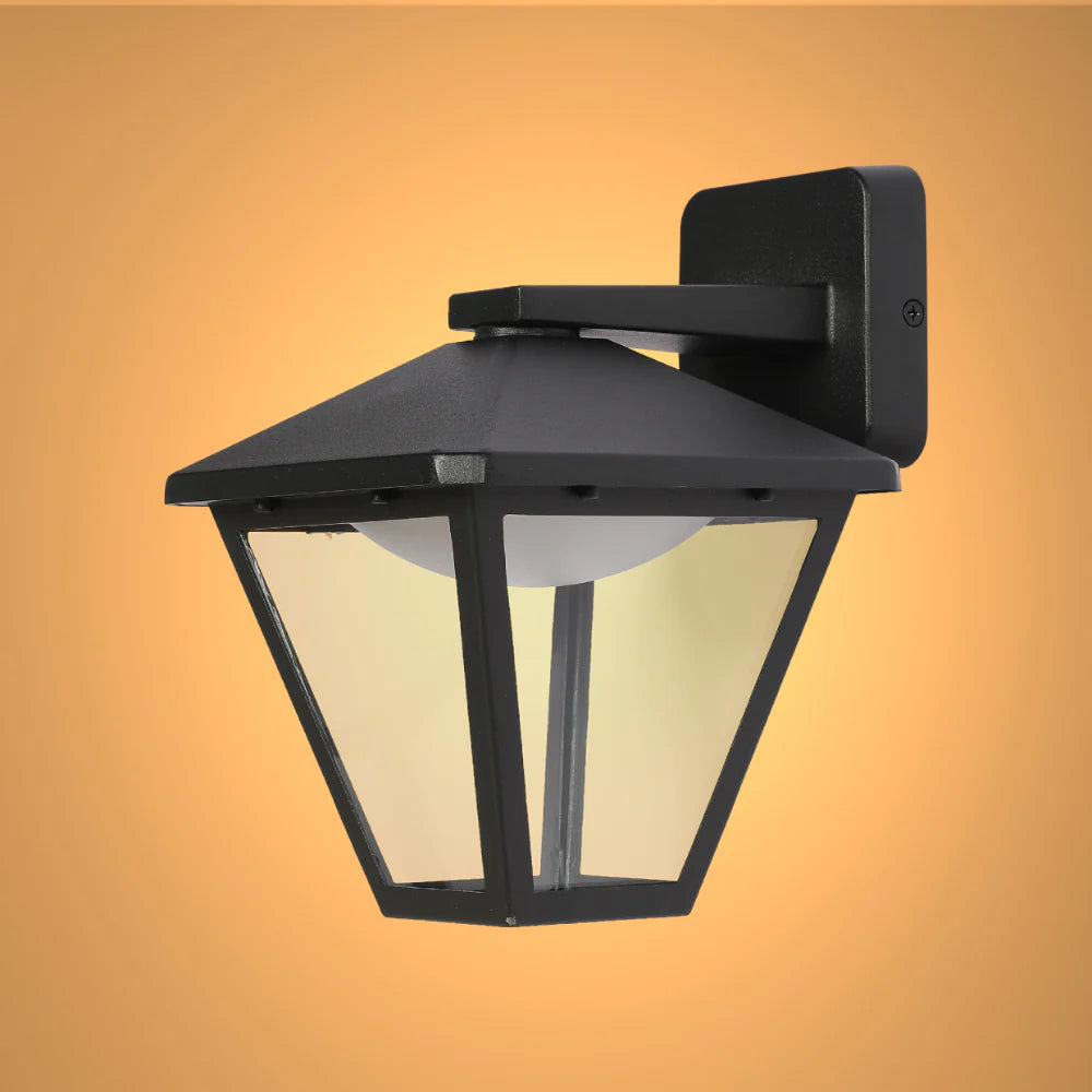 Paravento LED Outdoor Lantern Wall Light 6W Black 3000K 2