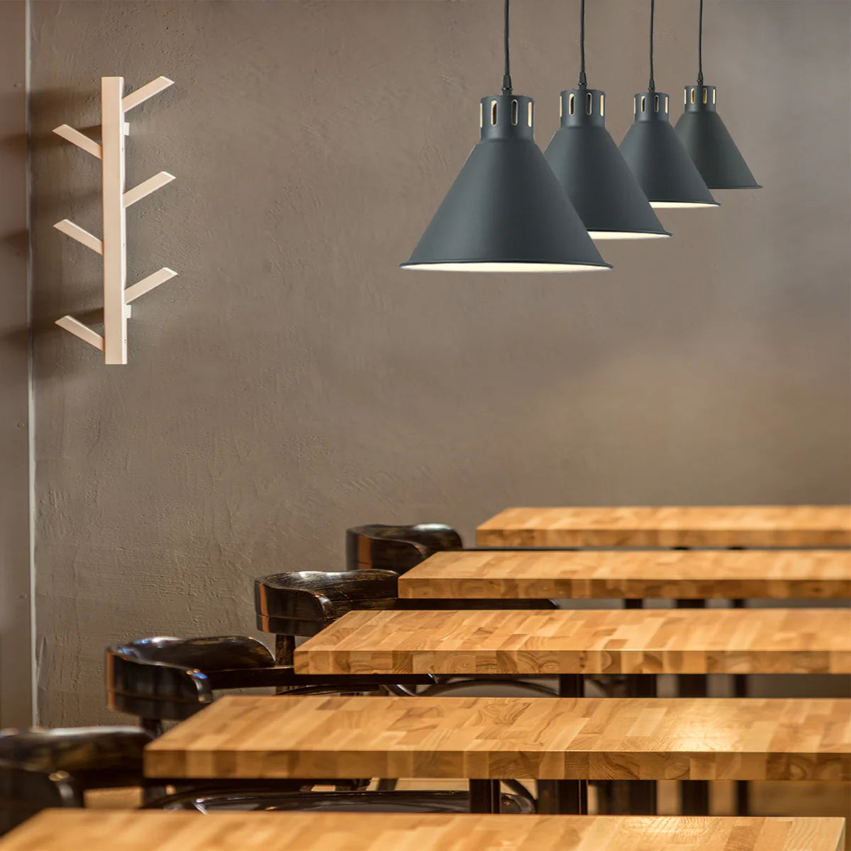 Usage of Sleek Industrial Cone Pendant Light 150-18435