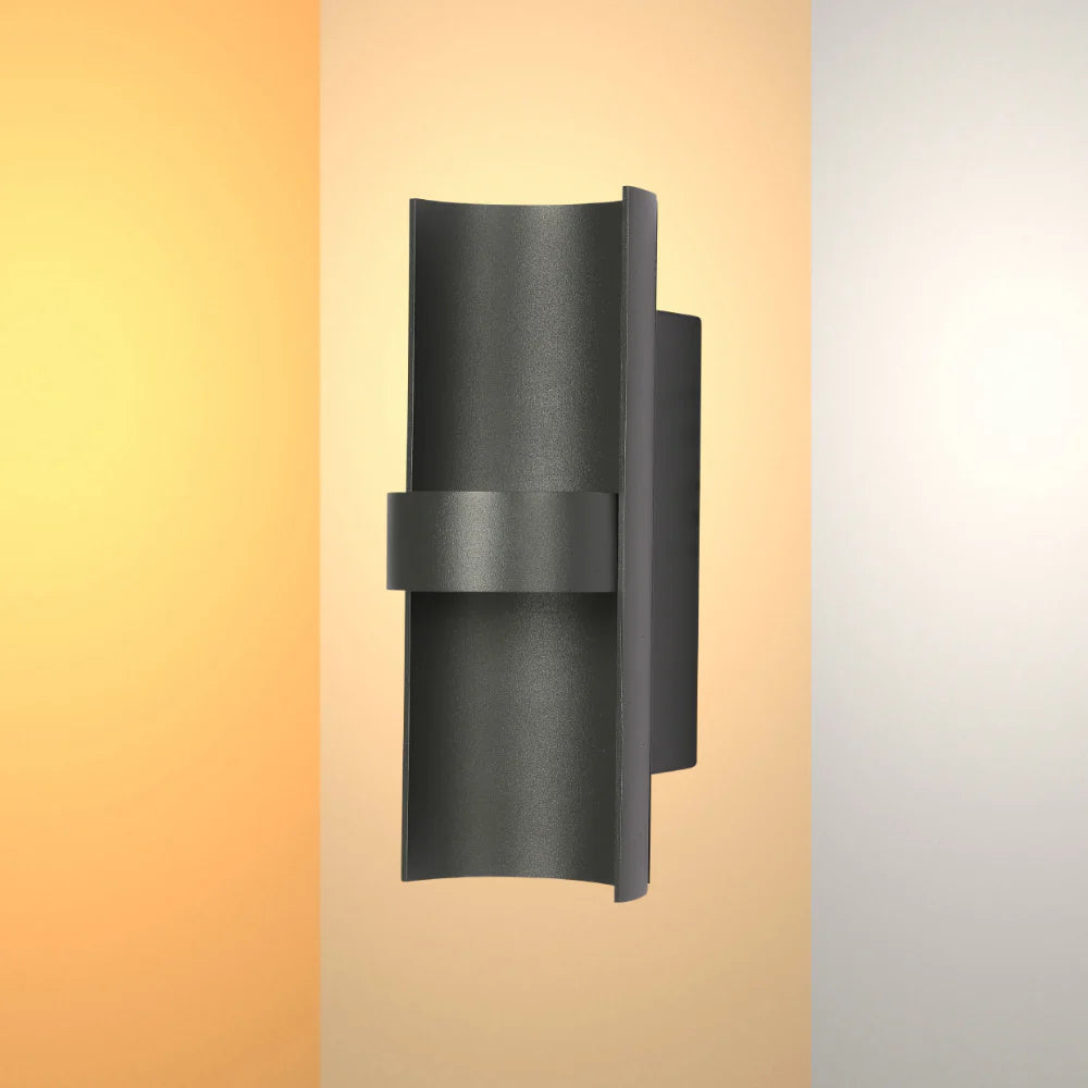 Splitted Bamboo LED Outdoor Wall Light 3000K/4000K/6500K 13W 2