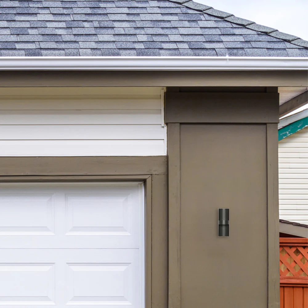 Splitted Bamboo LED Outdoor Wall Light 3000K/4000K/6500K 13W 8