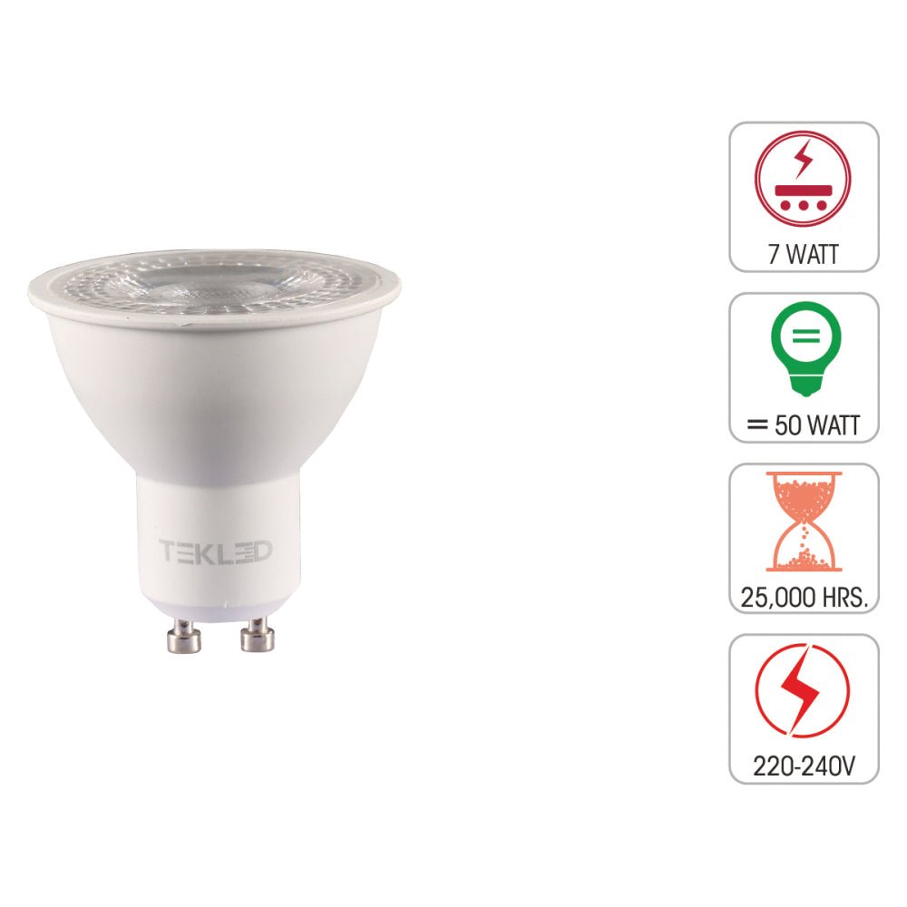 Technical specification of lepus led spot bulb mr16 dimmable gu10 7w 3000k warm white pack of 6