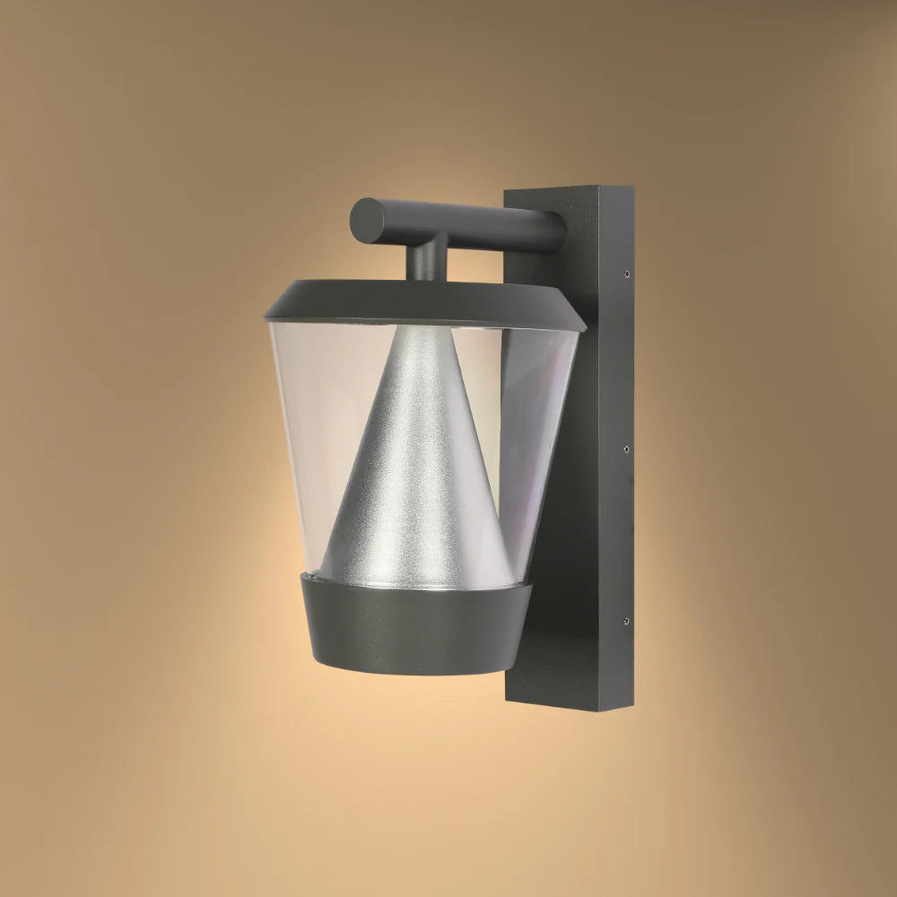 Tiany LED Outdoor Lantern Wall Light 13W 4000K 1