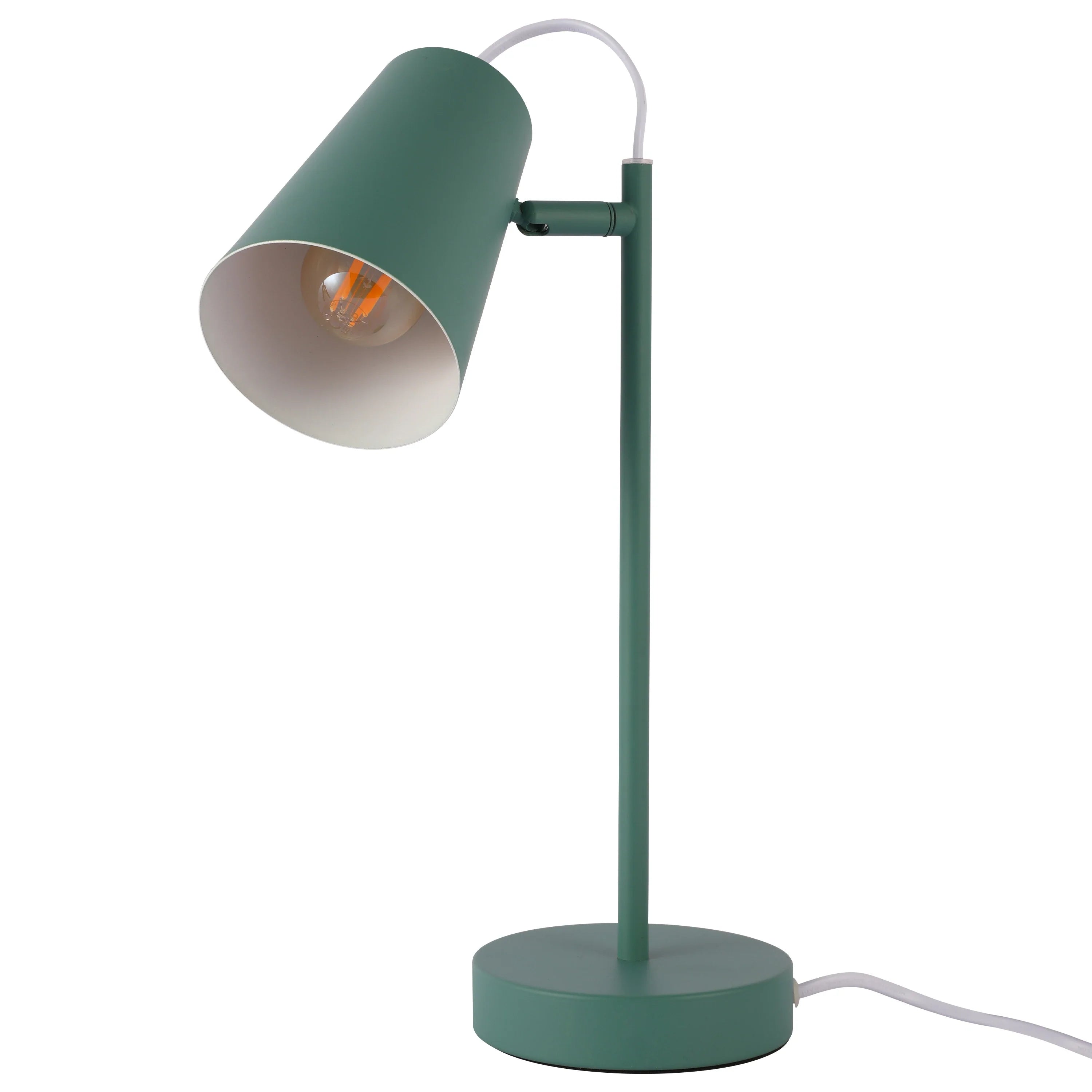 Sleek Cut Cone Desk Lamp in Vibrant Colours - Modern Elegance