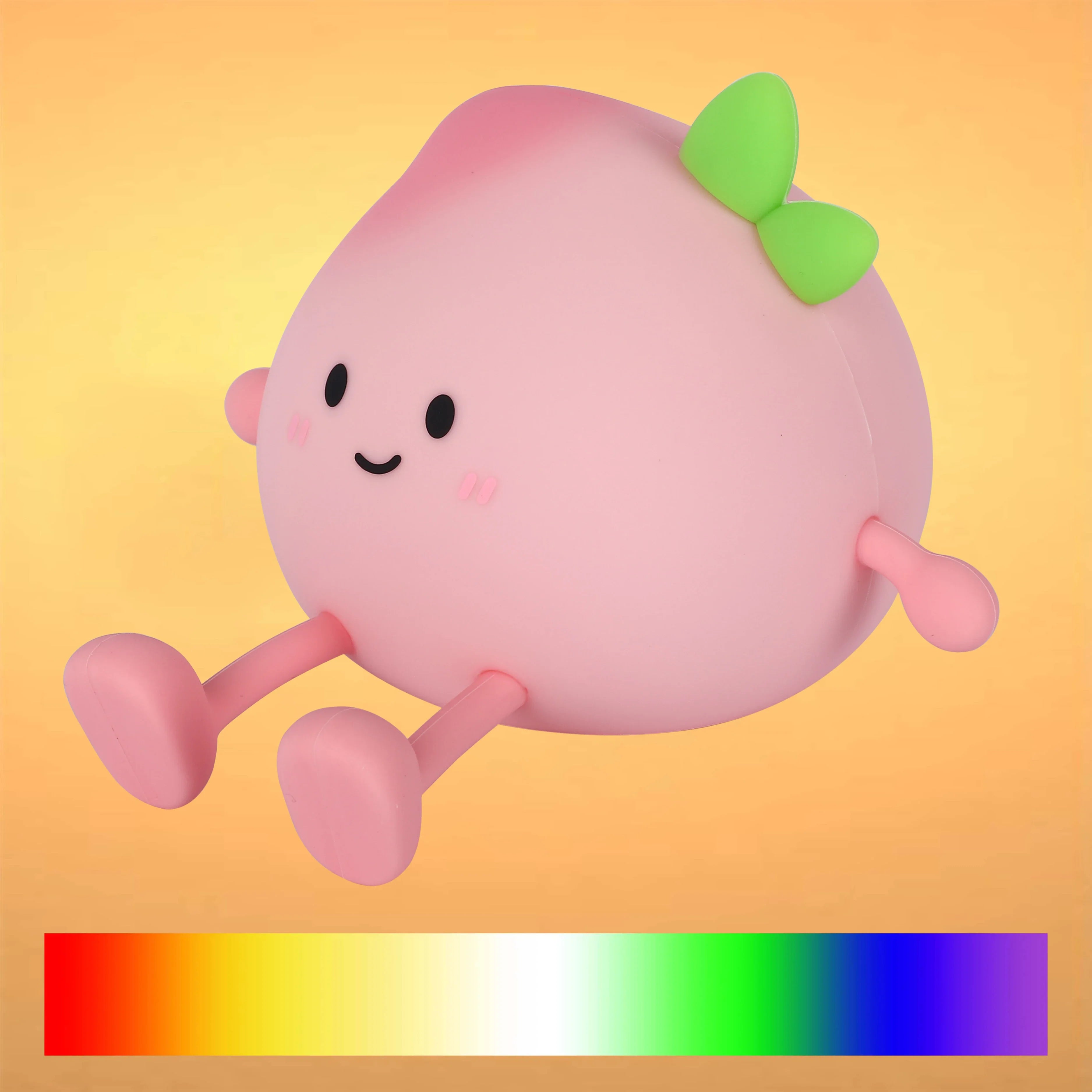 Adorable LED Rechargeable Night Light with Timer and Color-Changing Options