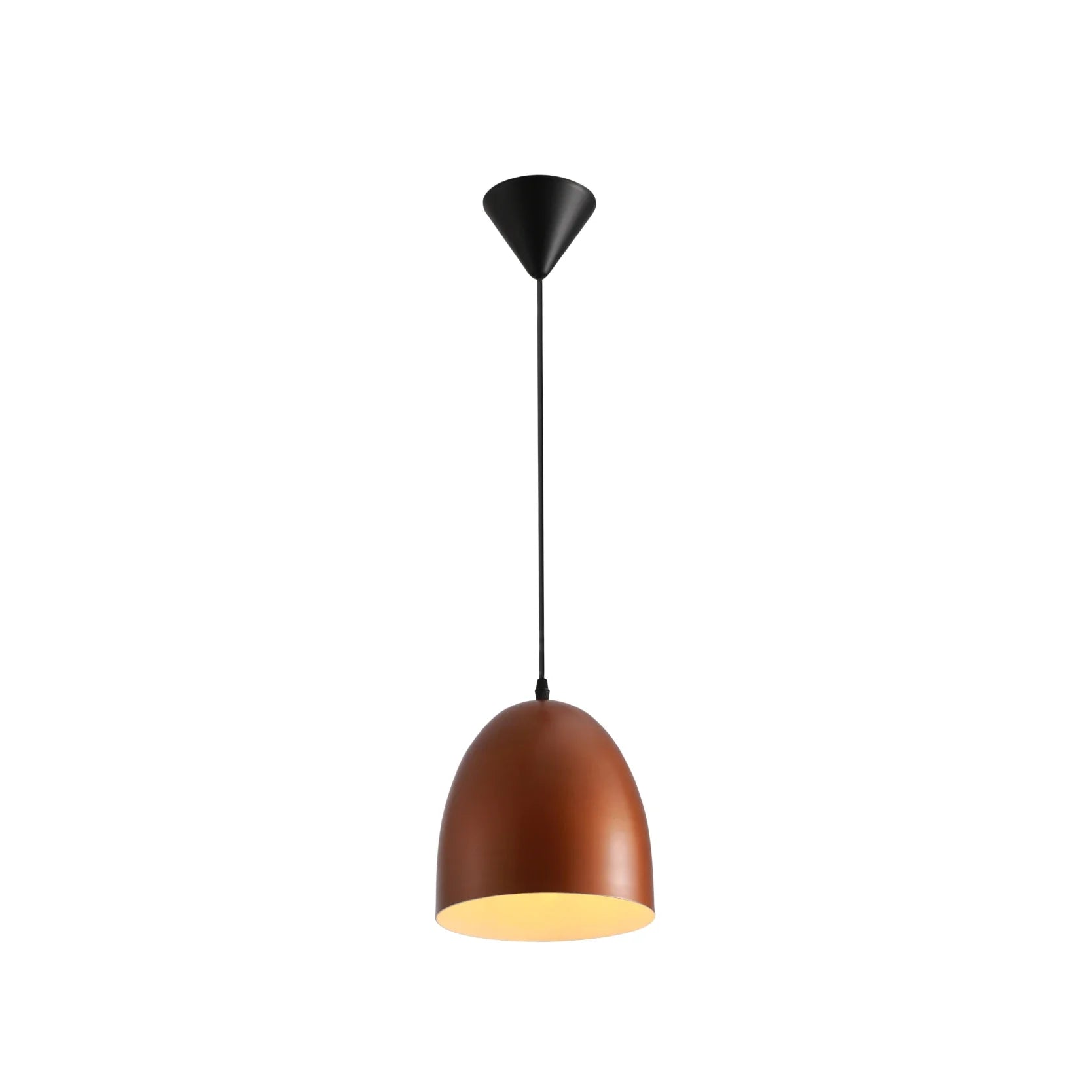Antique Copper Dome Metal Pendant Ceiling Light E27 Fitting