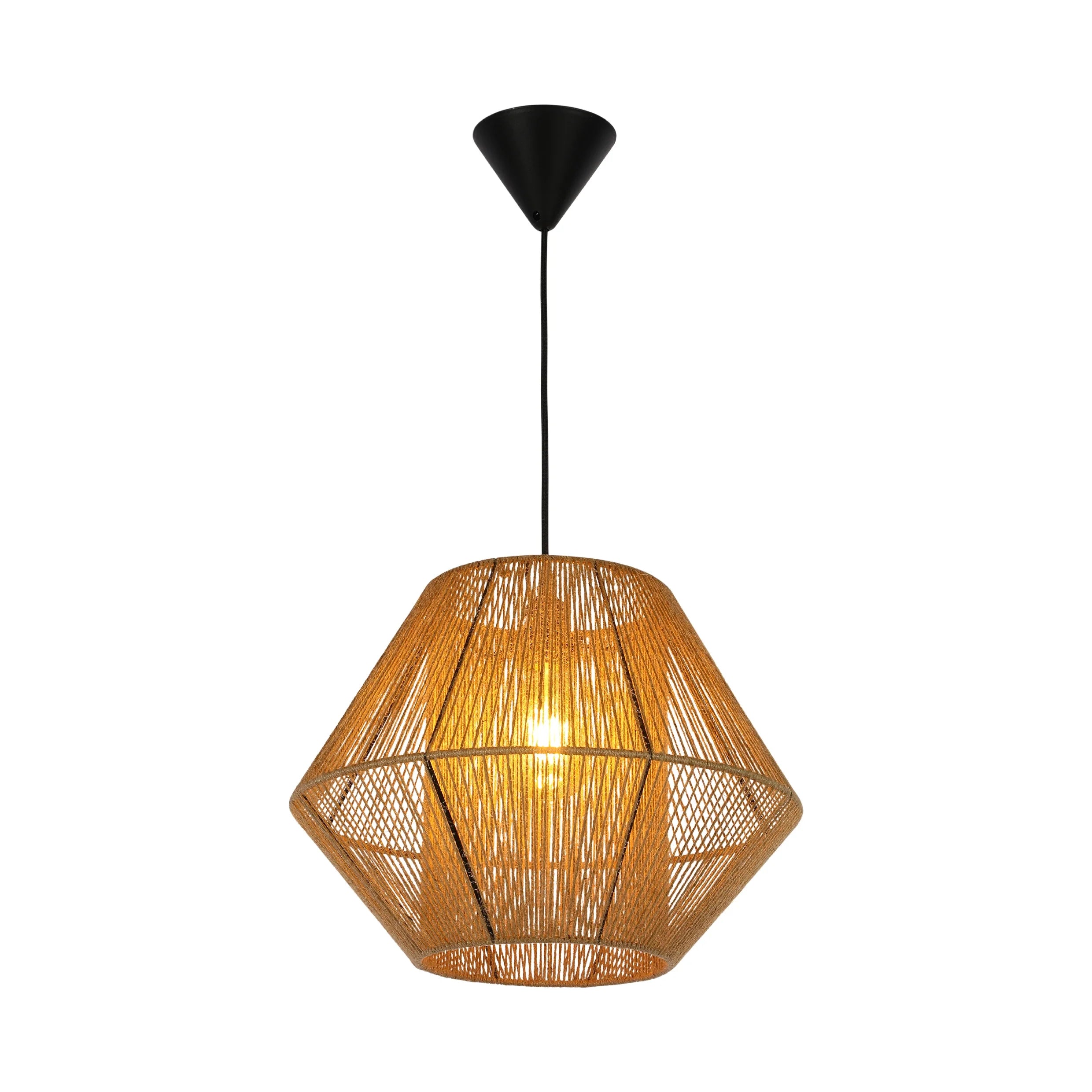 Natural Jute Light Shade Pendant Ceiling Light