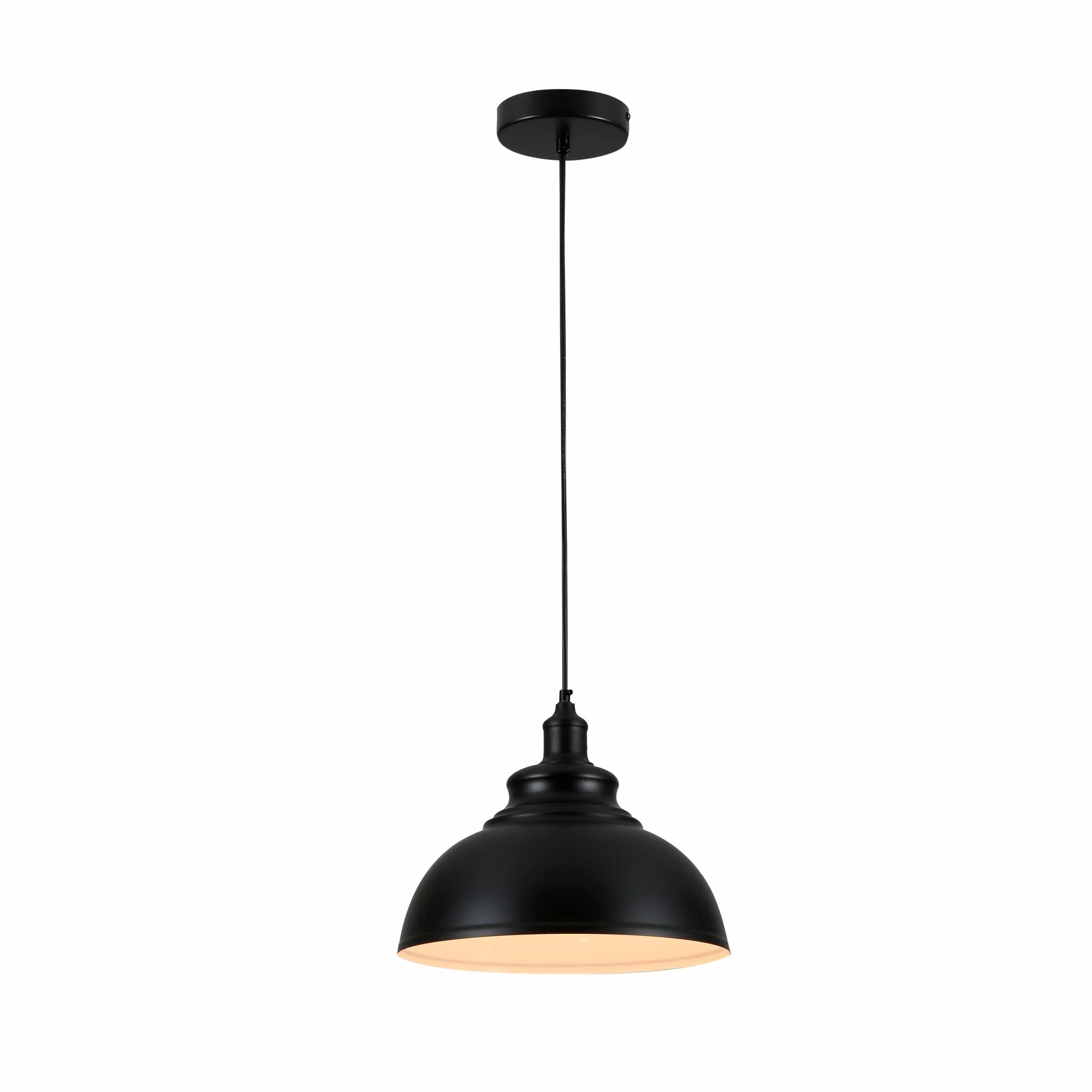 Dome Industrial Large Metal Ceiling Pendant Light E27