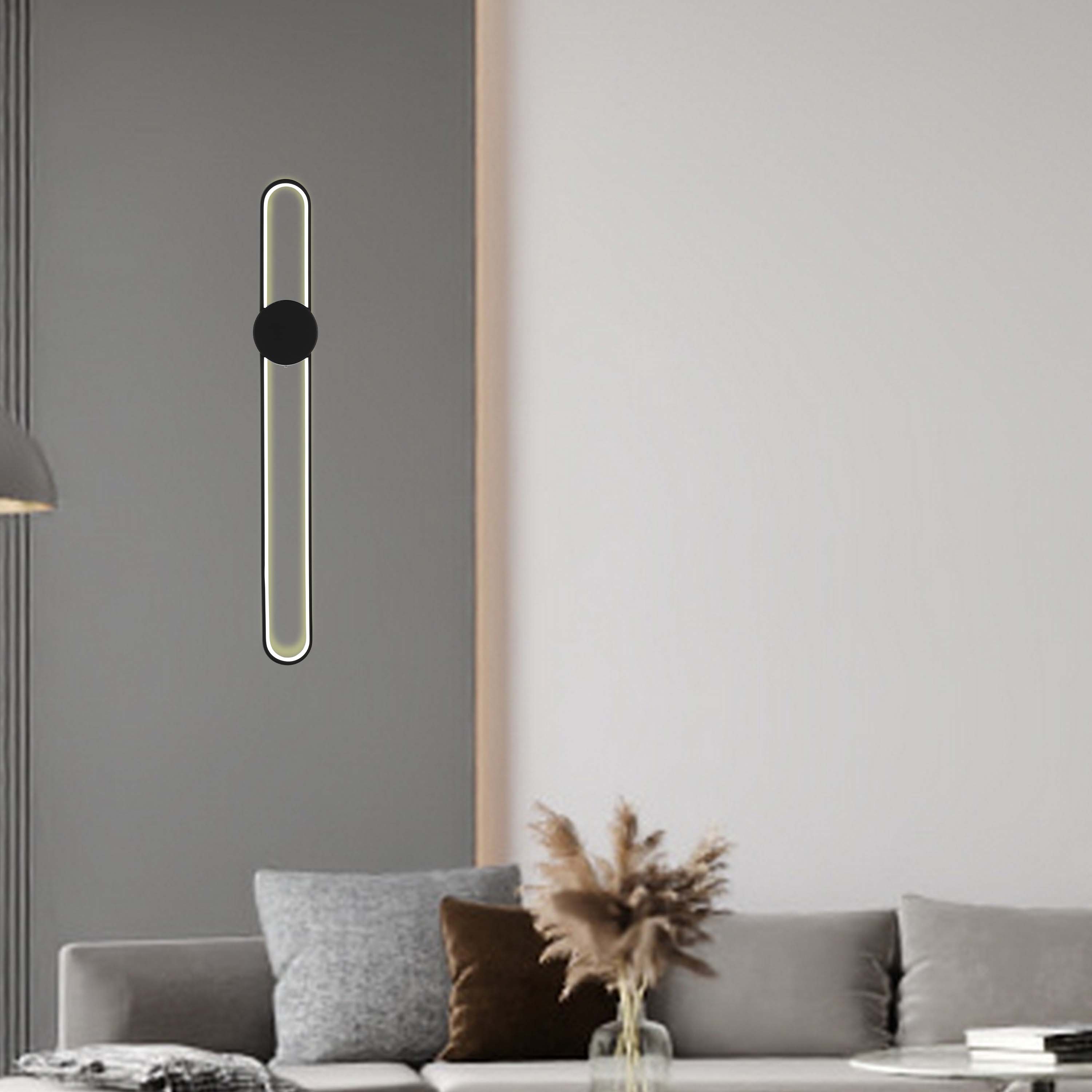 Modern Linear LED Wall Sconce, 3CCT Selectable Light (60cm / 90cm)