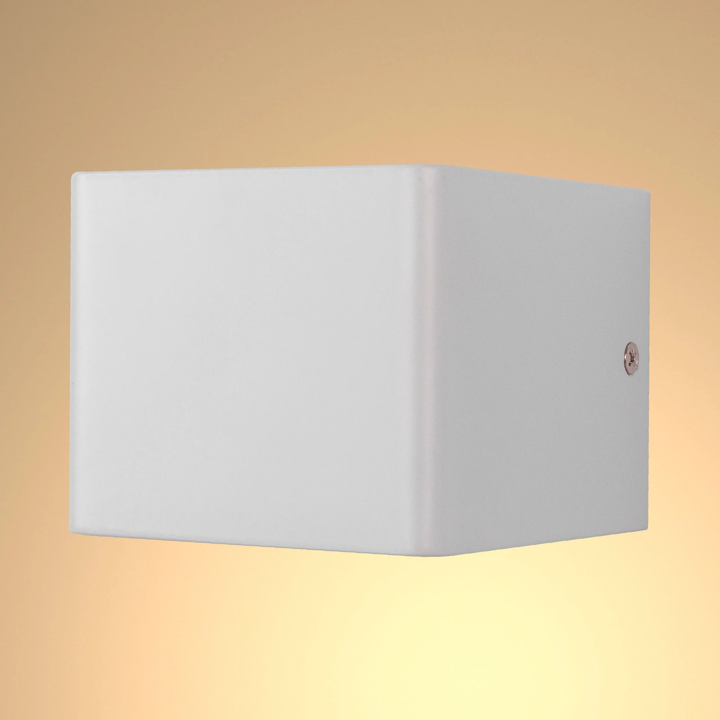 LED Cuboid Wall Light 5W Cool White 4000K White