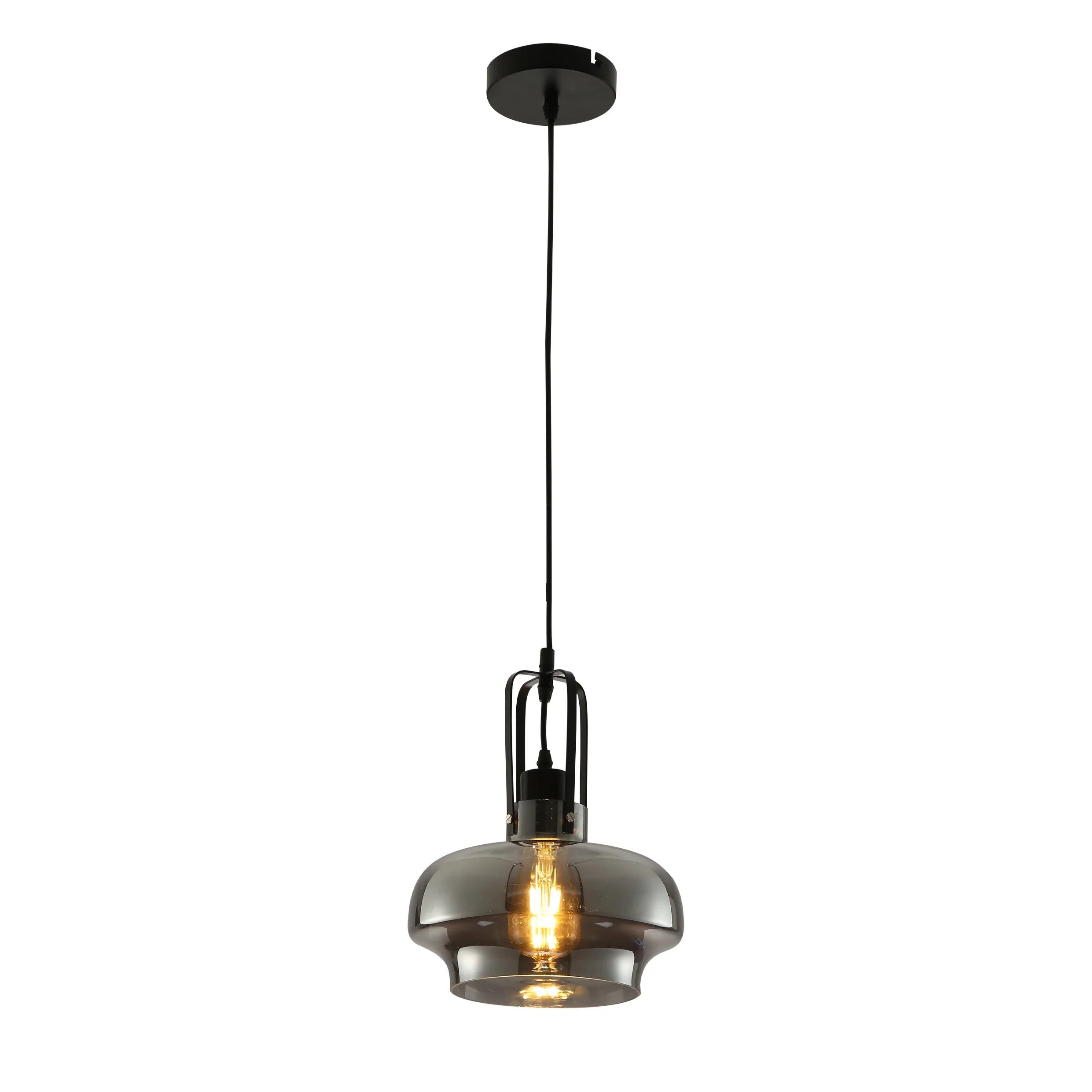 Vintage Industrial Japanese Gaslight Minimalist Glass Pendant Light
