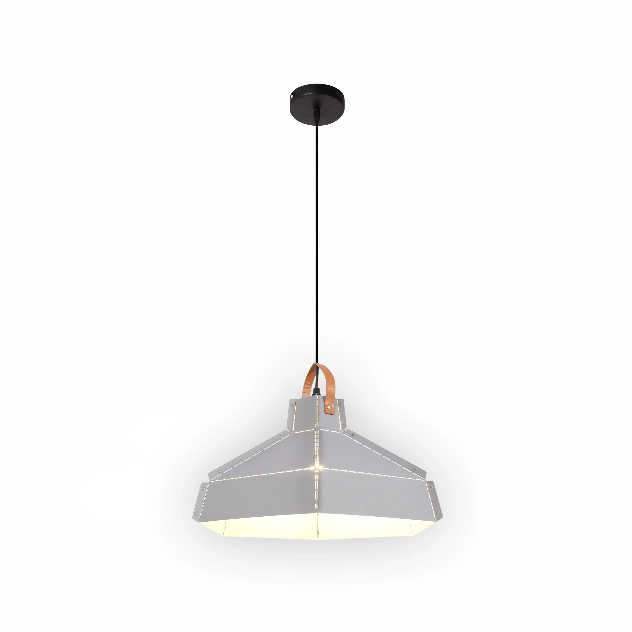Esagono Midi Maxi Metal Pendant Ceiling Light E27