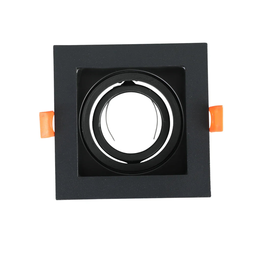 Grille Rectangle Recessed Tilt Downlight GU10