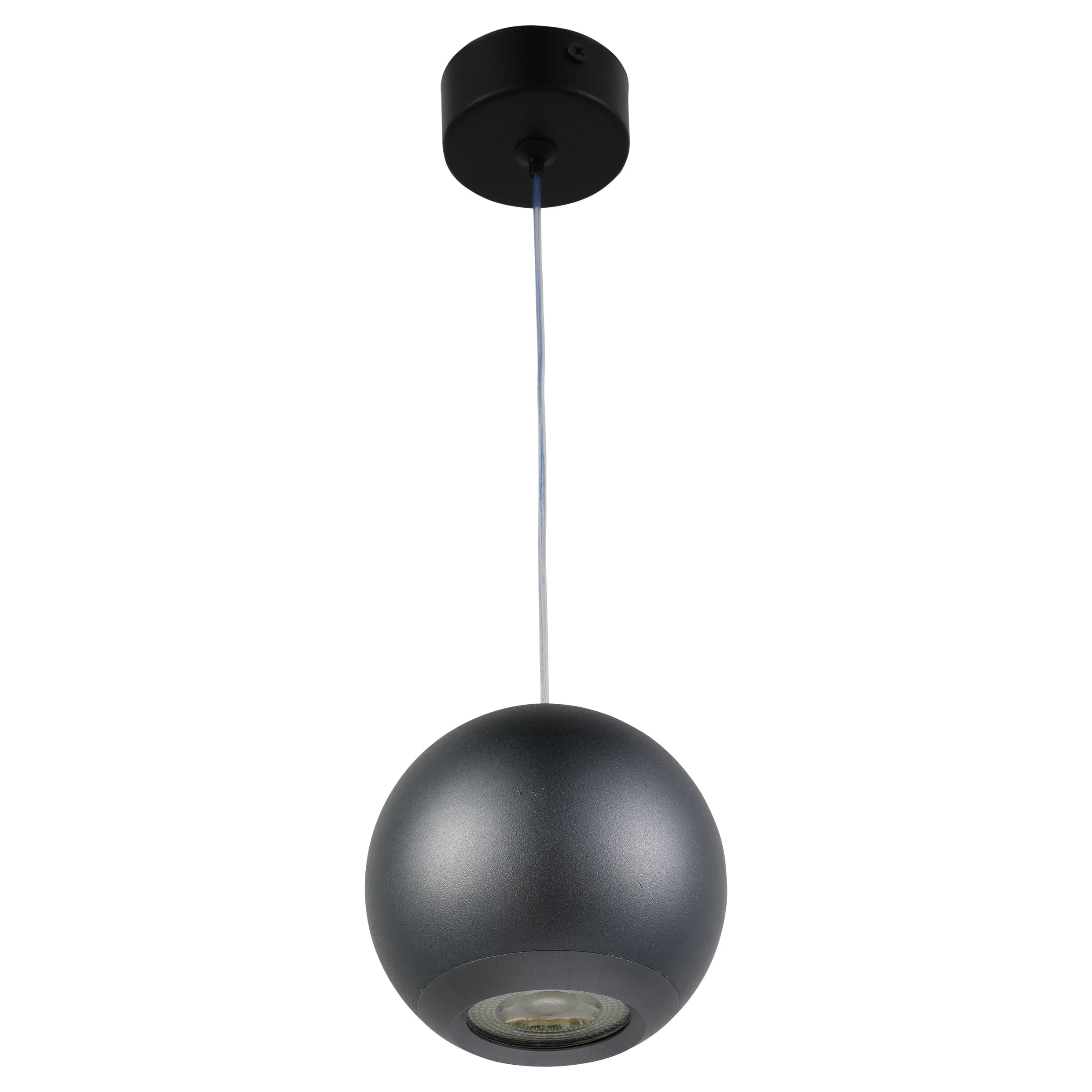 Orb Pendant Downlight GU10 Grey