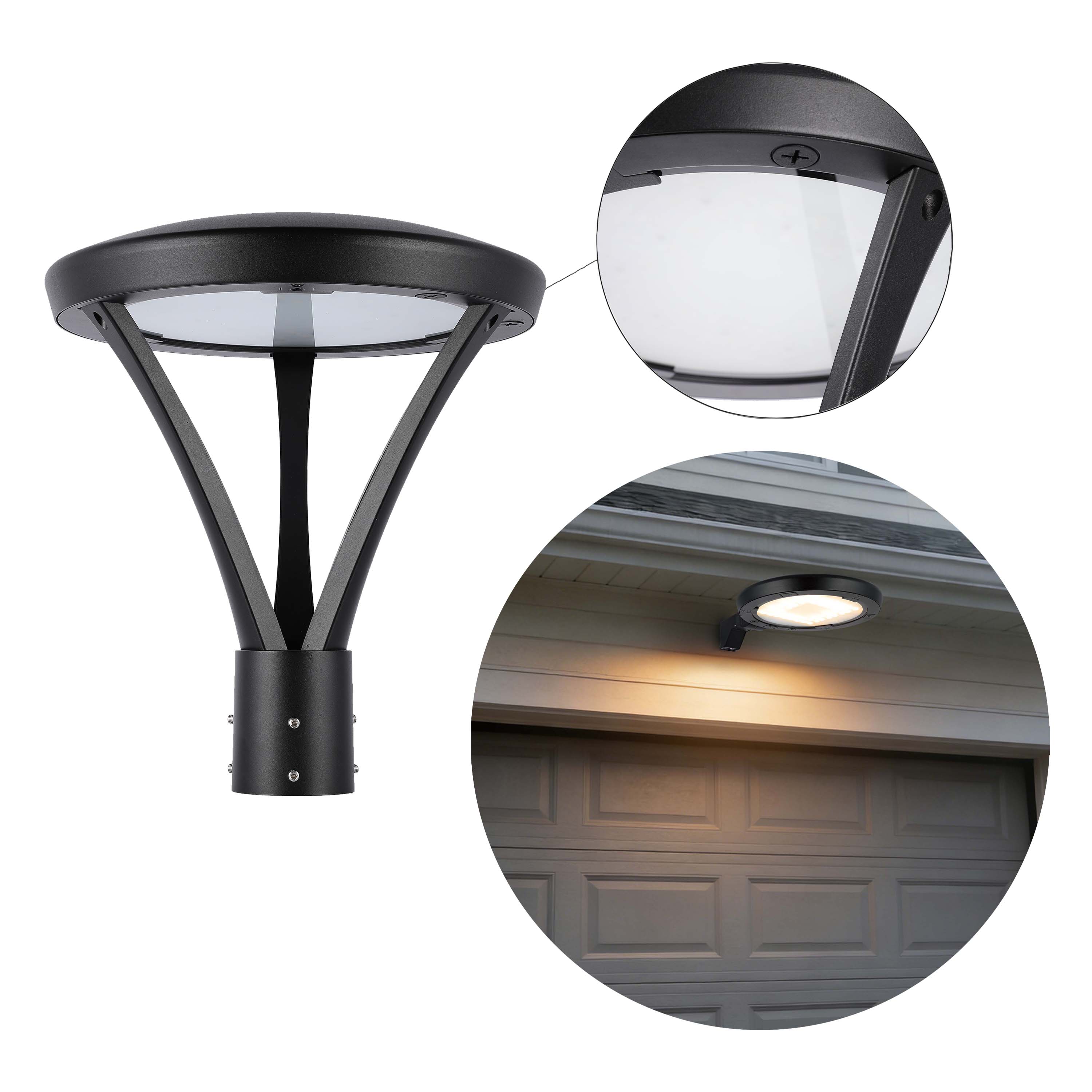 Commercial LED Outdoor Area Light, Selectable 60W-100W & 3CCT, IP65