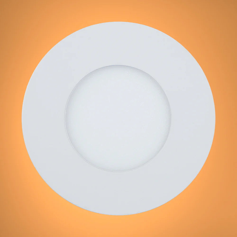 3W Downlight LED Round Slim Panel Light 3W D85mm 15