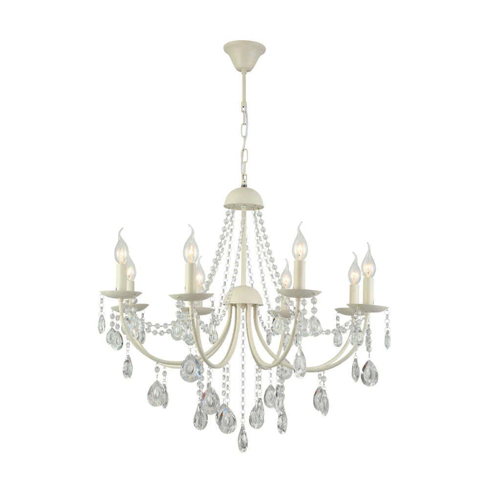 Main image of Elegant Cascade Waterfall Crystal Chandelier Ceiling Light | TEKLED 159-17967