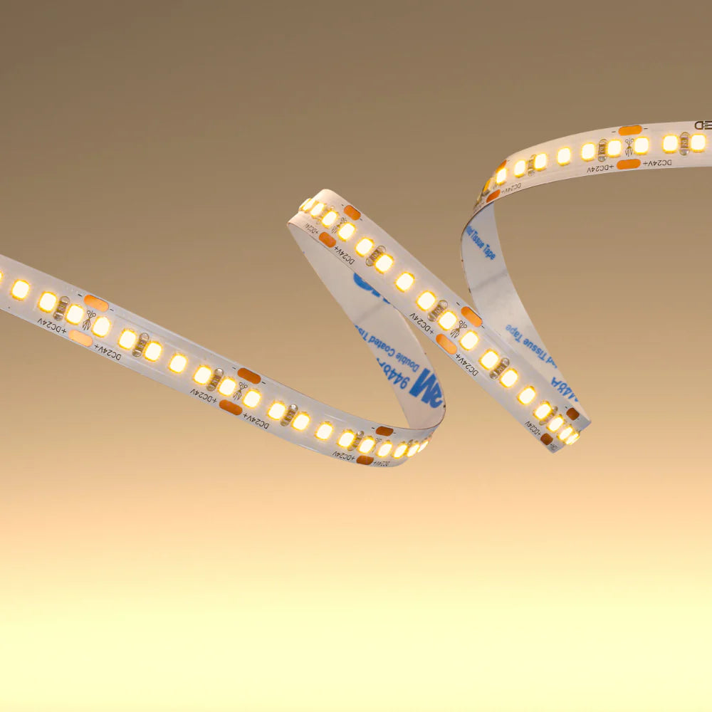LED Strip Light 180pcs 2835 LED 10W 2A 24Vdc 10mm 5m IP20 12