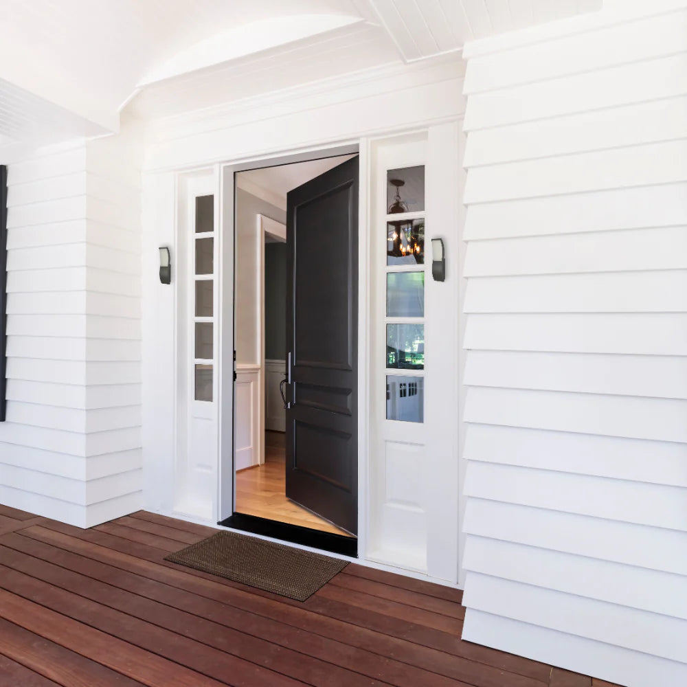 Ola Wavy Rectangle LED Outdoor Wall Light 7W 4000K 2