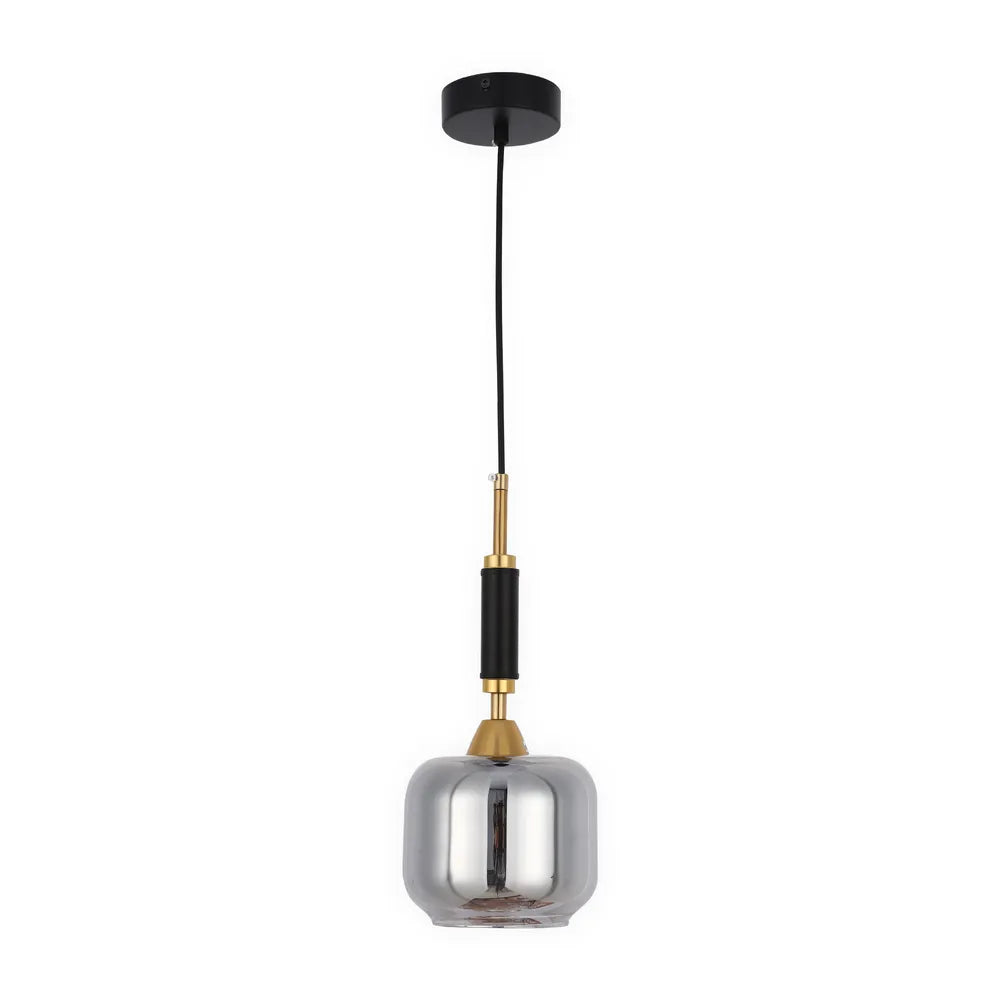 Glass Pendant Light TEKLED Smoky Eclipse Glass Pendant Light-Default Title-159-18306