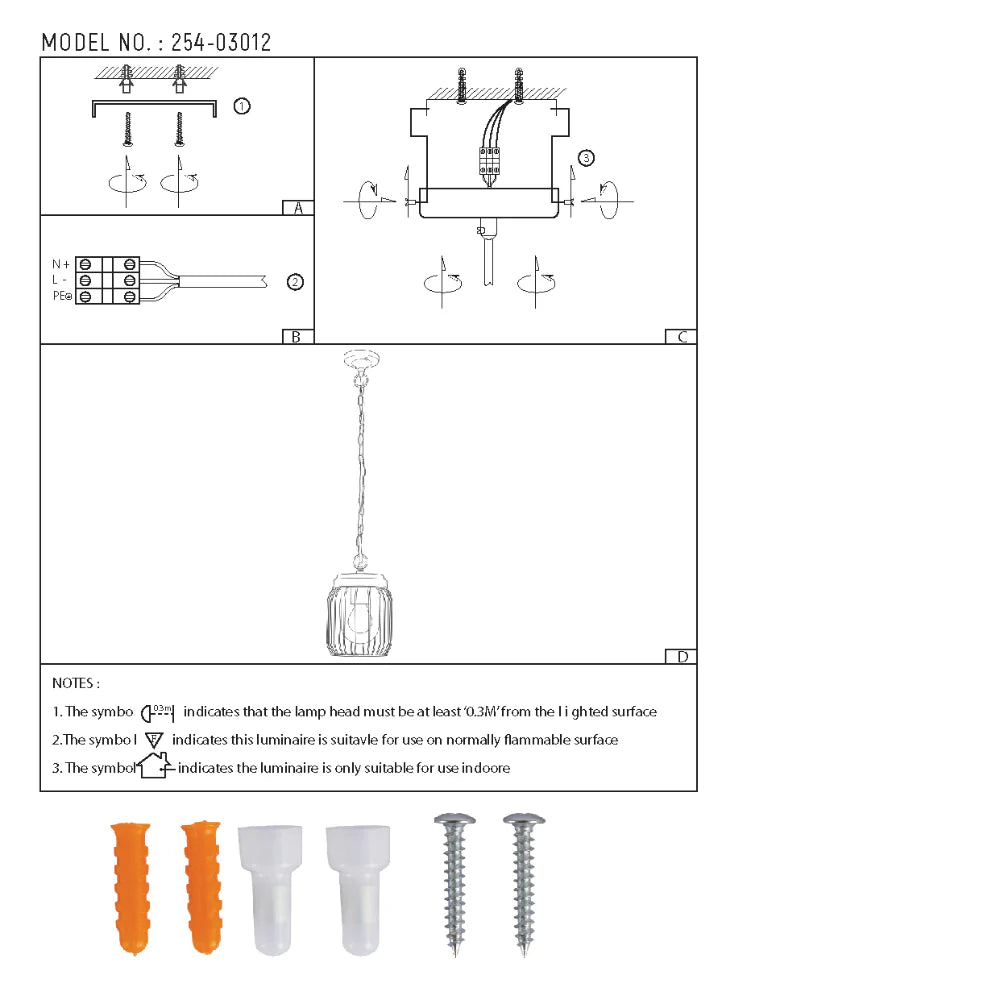 Tuela Outdoor Pendant Lamp E27 Dark Grey 8